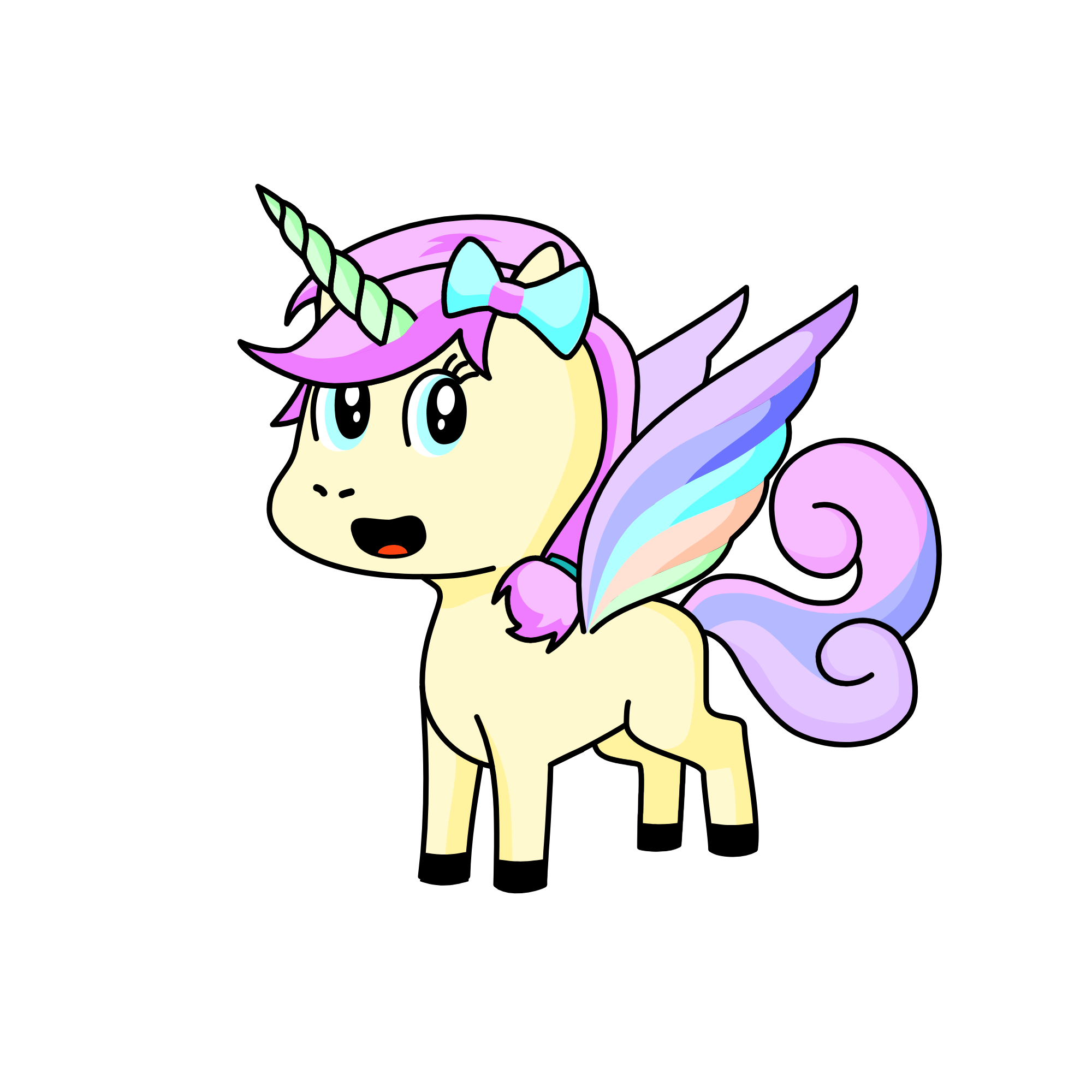 Flower, the unicorn