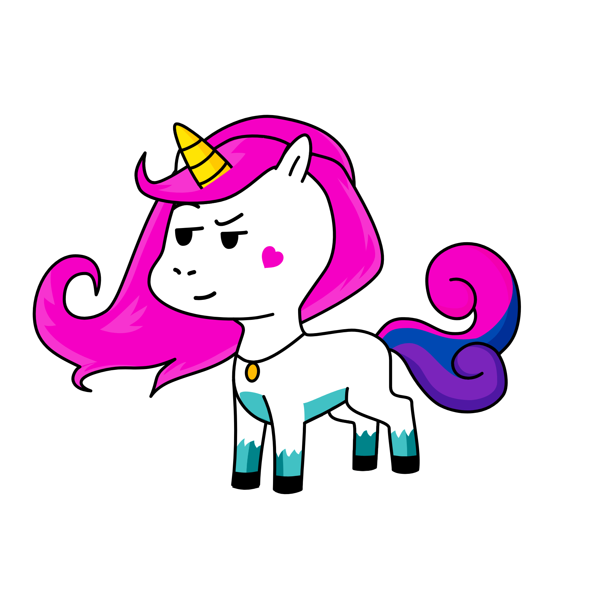 sweety, the unicorn