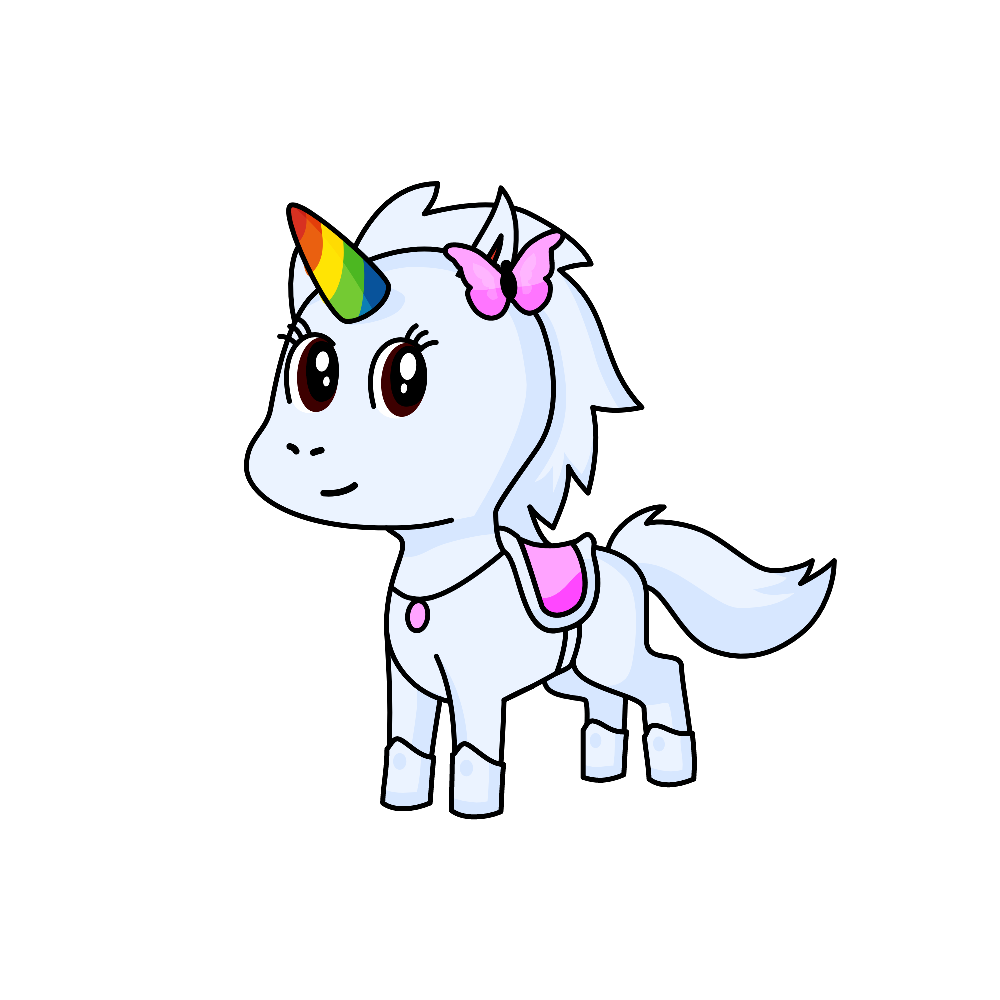 snow unicorn love marcia , the unicorn