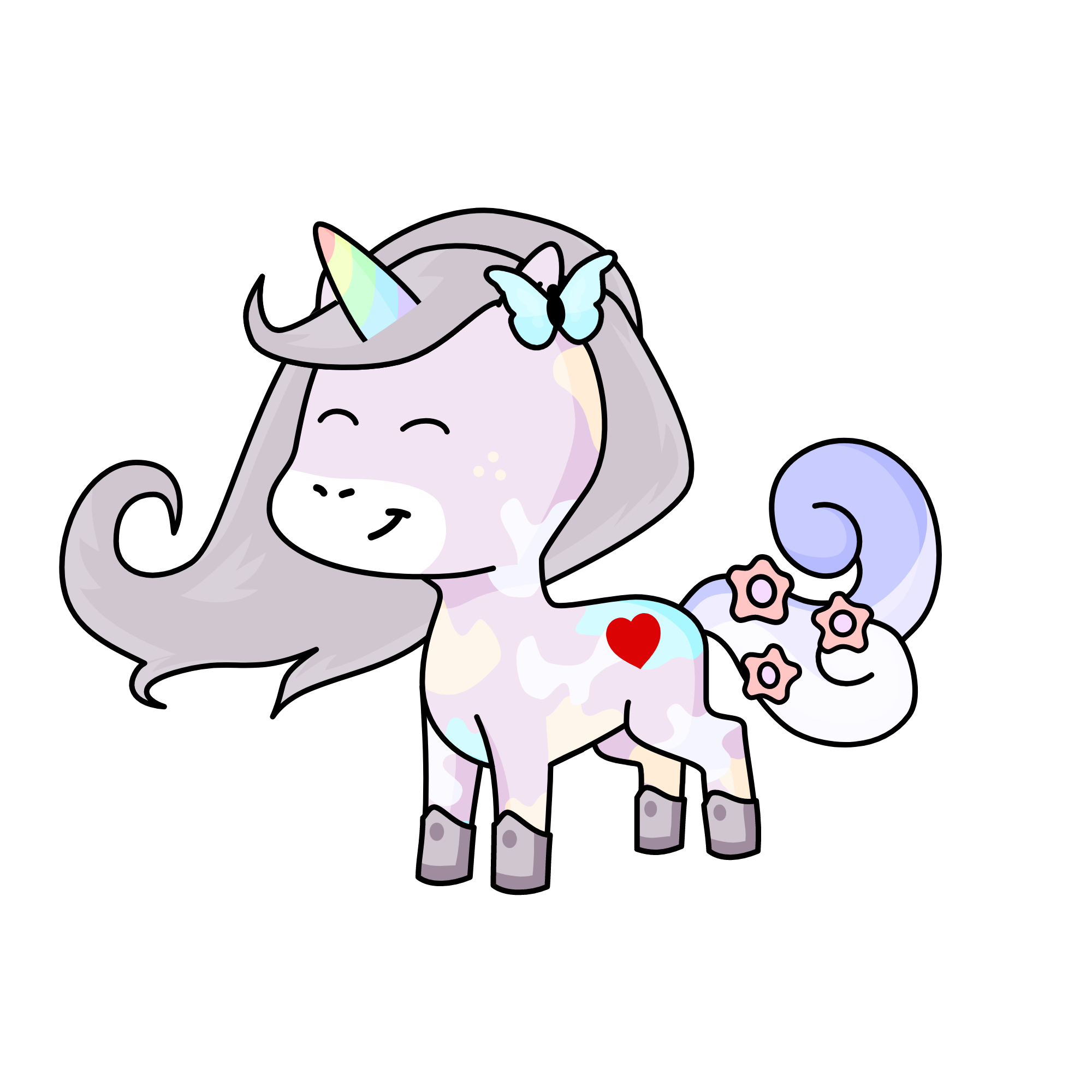 Lally, the unicorn