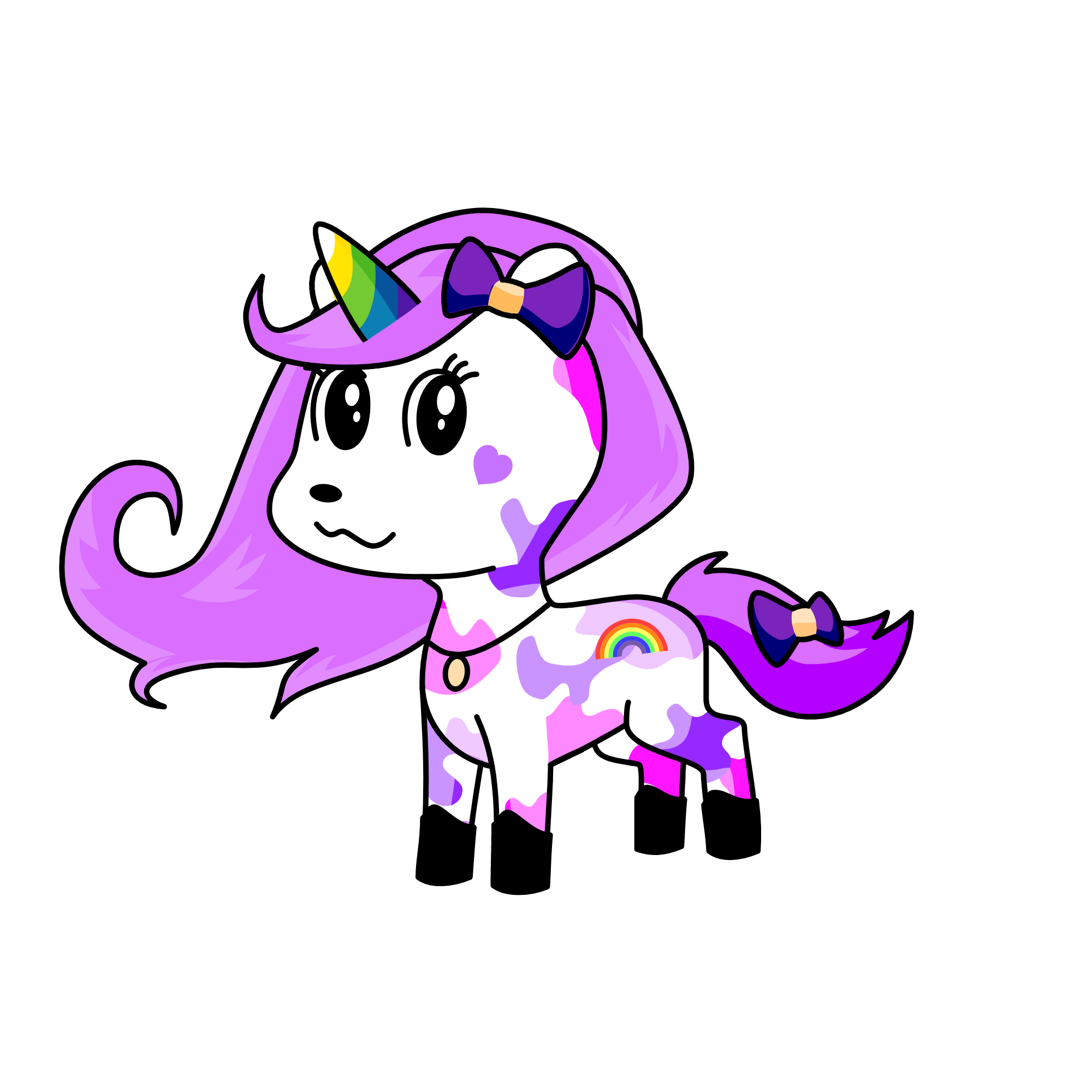Maggie the Mysterious, the unicorn