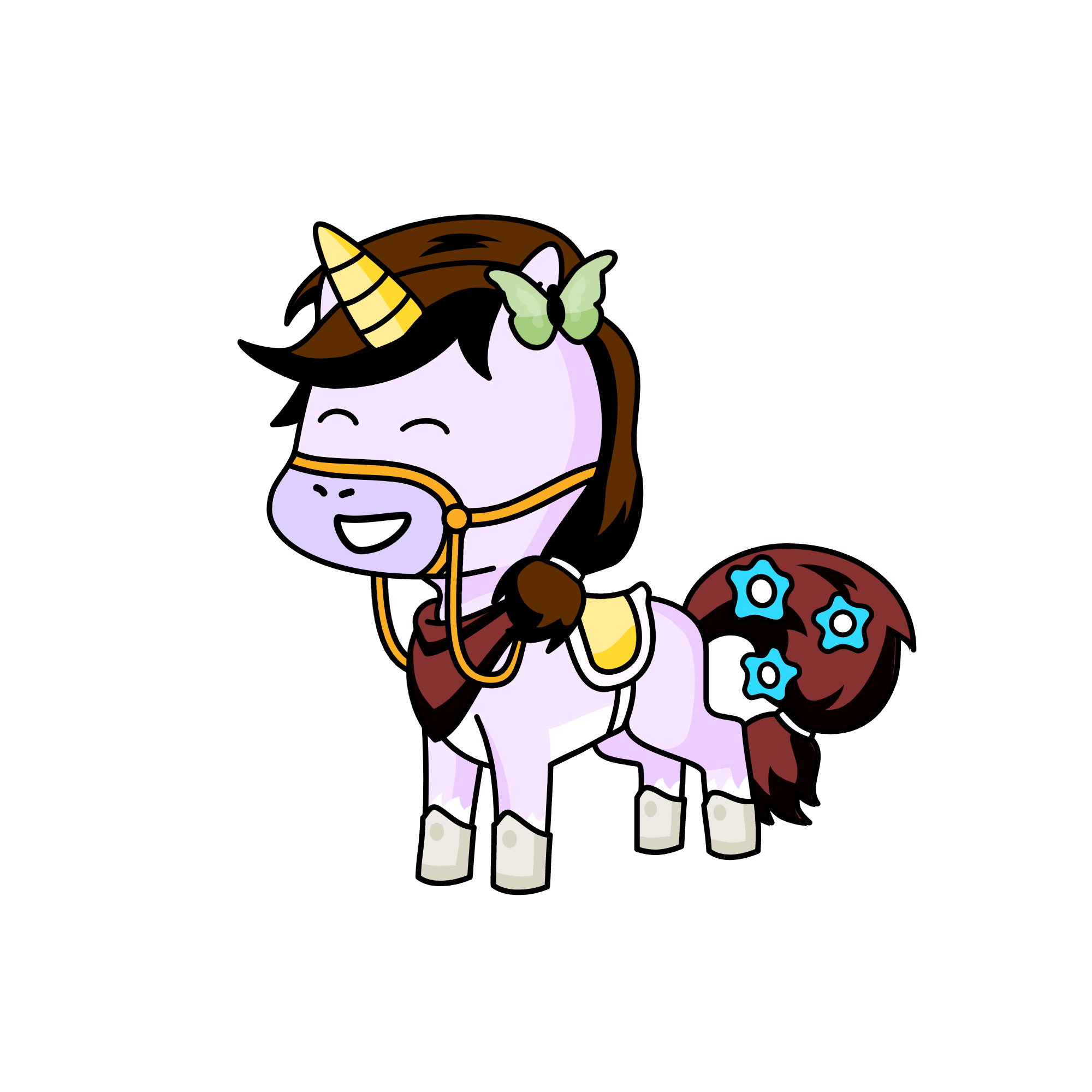 Misty the Butterfly Unicorn, the unicorn