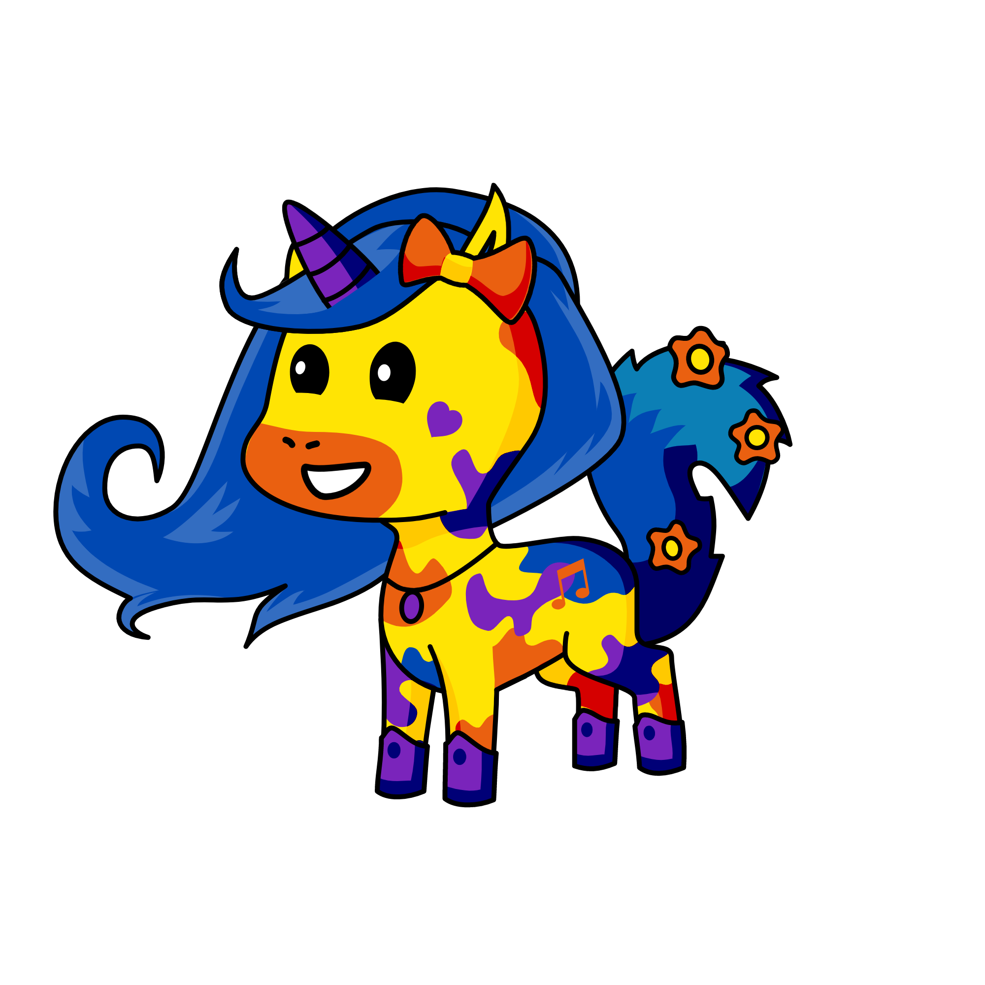 муза, the unicorn