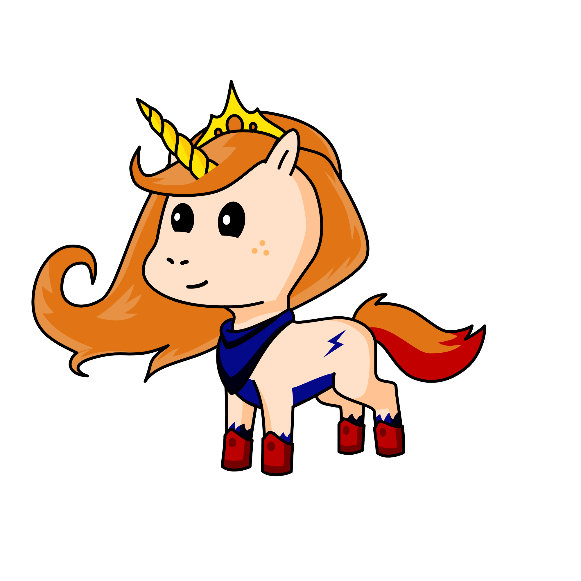 Brusteincorn, the unicorn