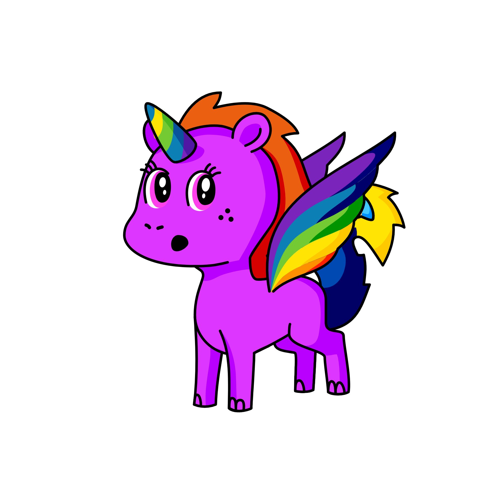 Lilly, the unicorn