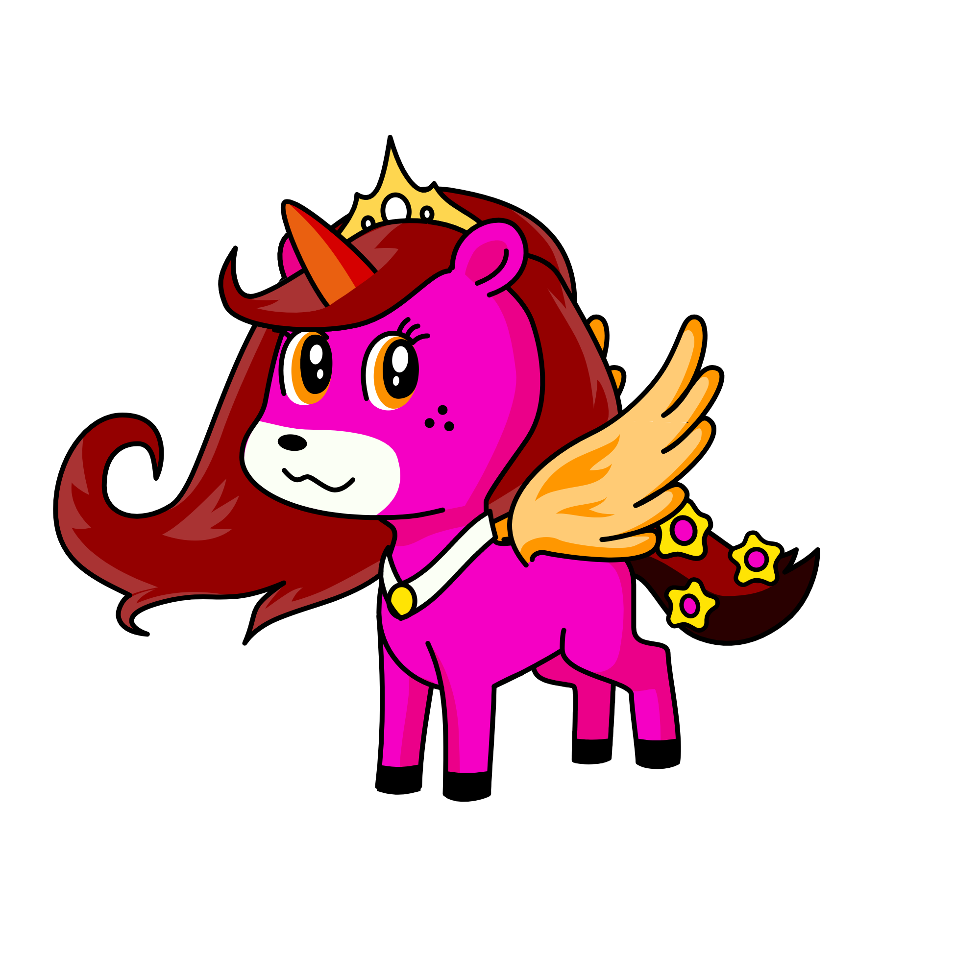 Queen Of The Younicorns, the unicorn