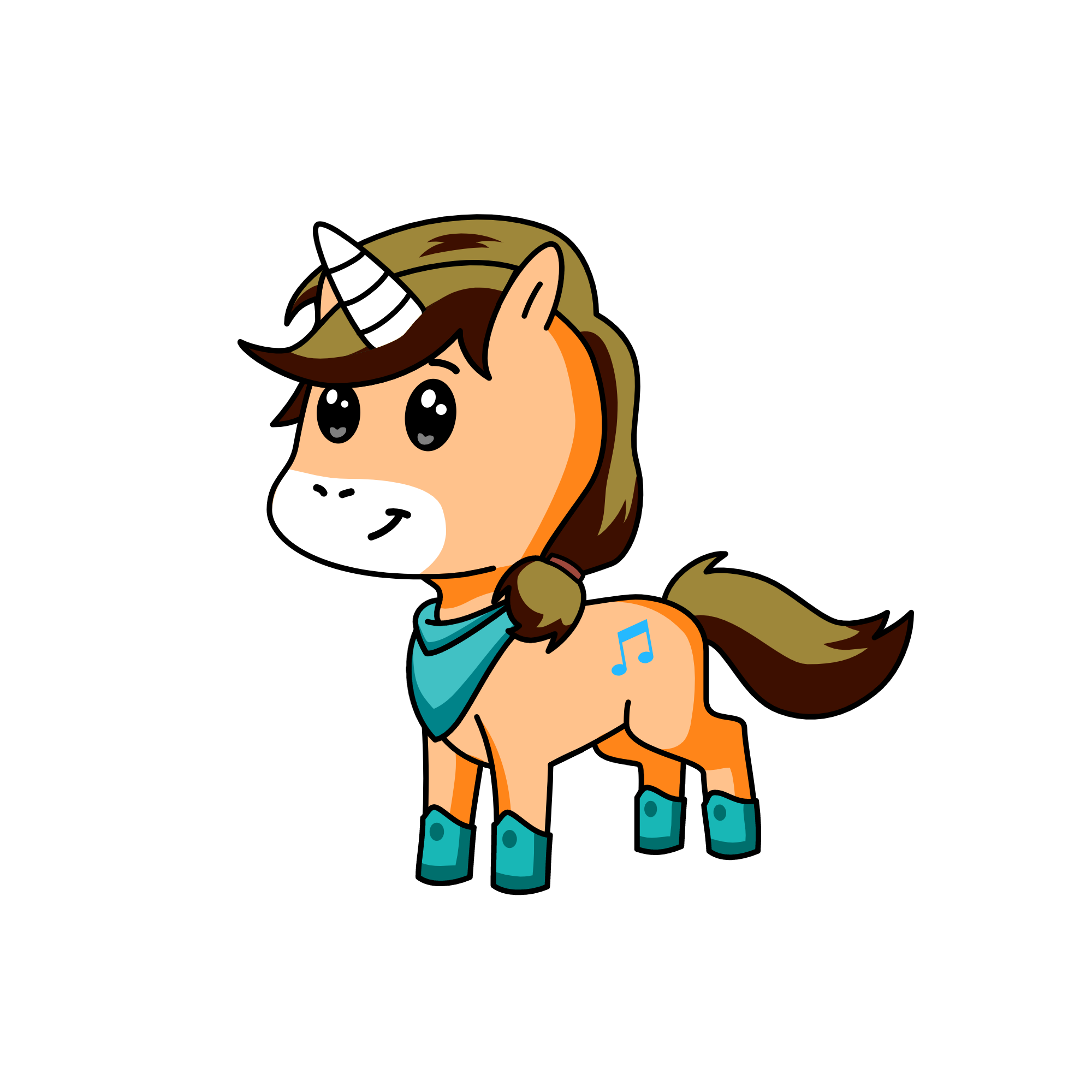 sannyandy, the unicorn