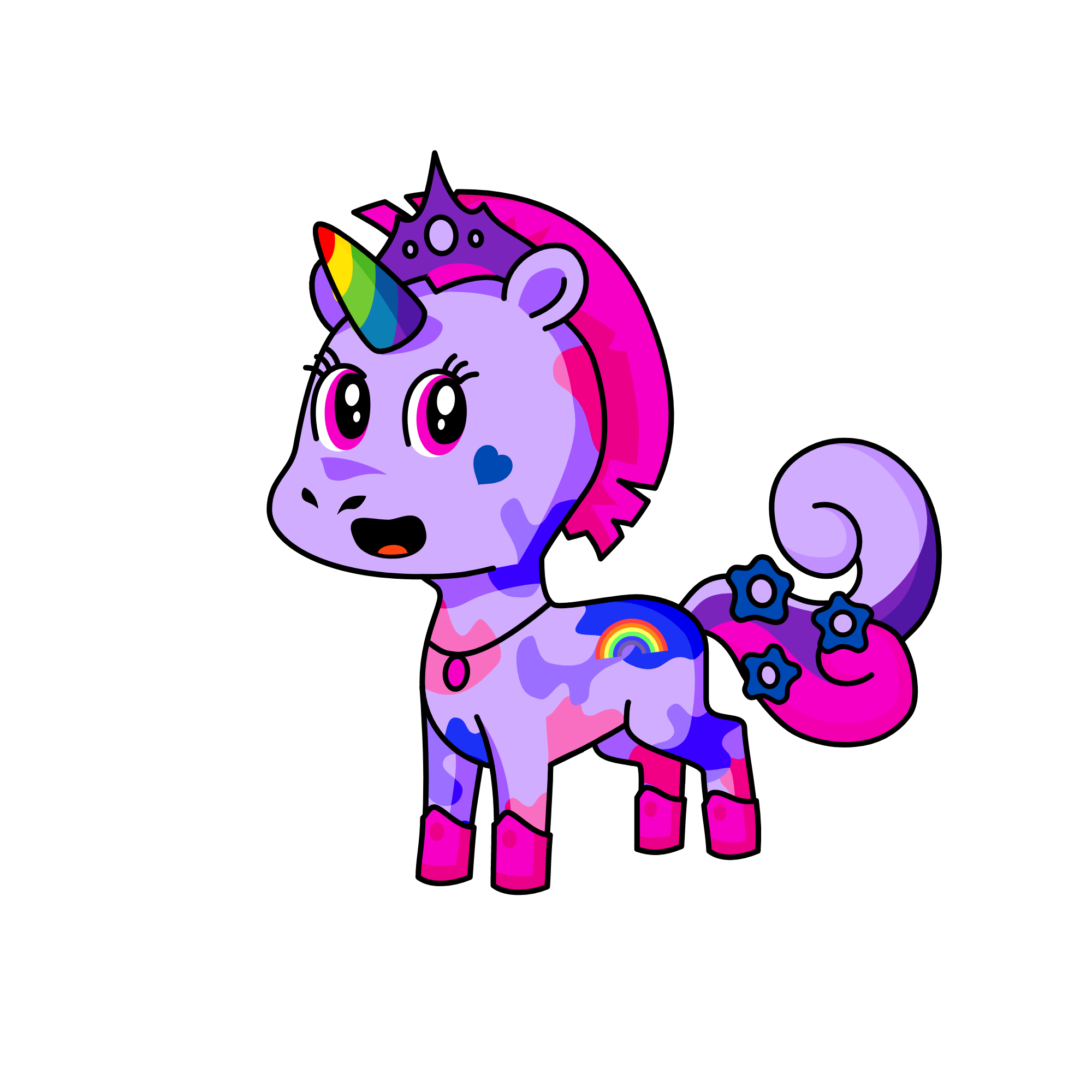 SCARLET, the unicorn