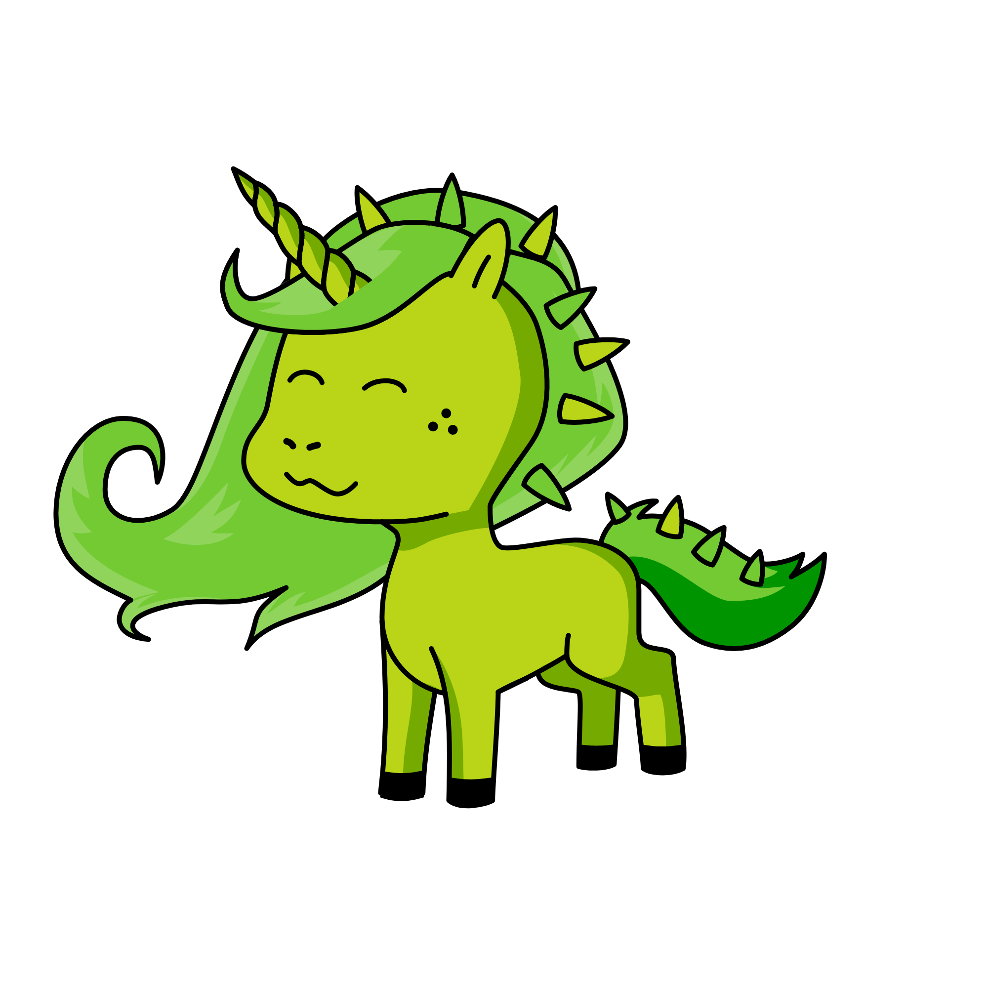 cactus, the unicorn