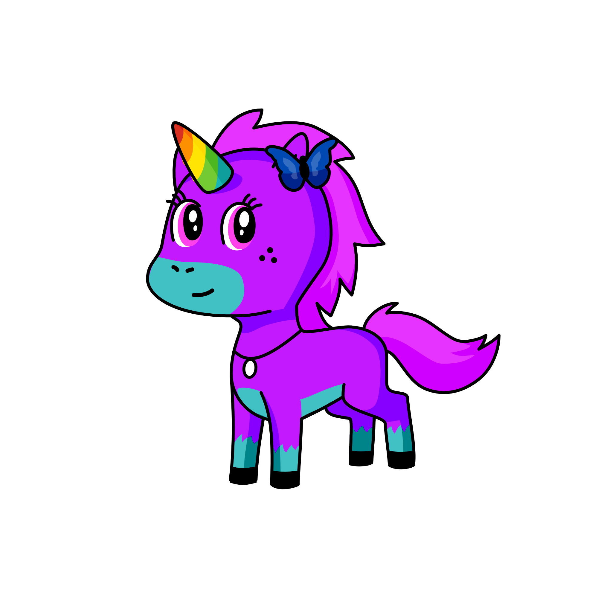 Haley, the unicorn