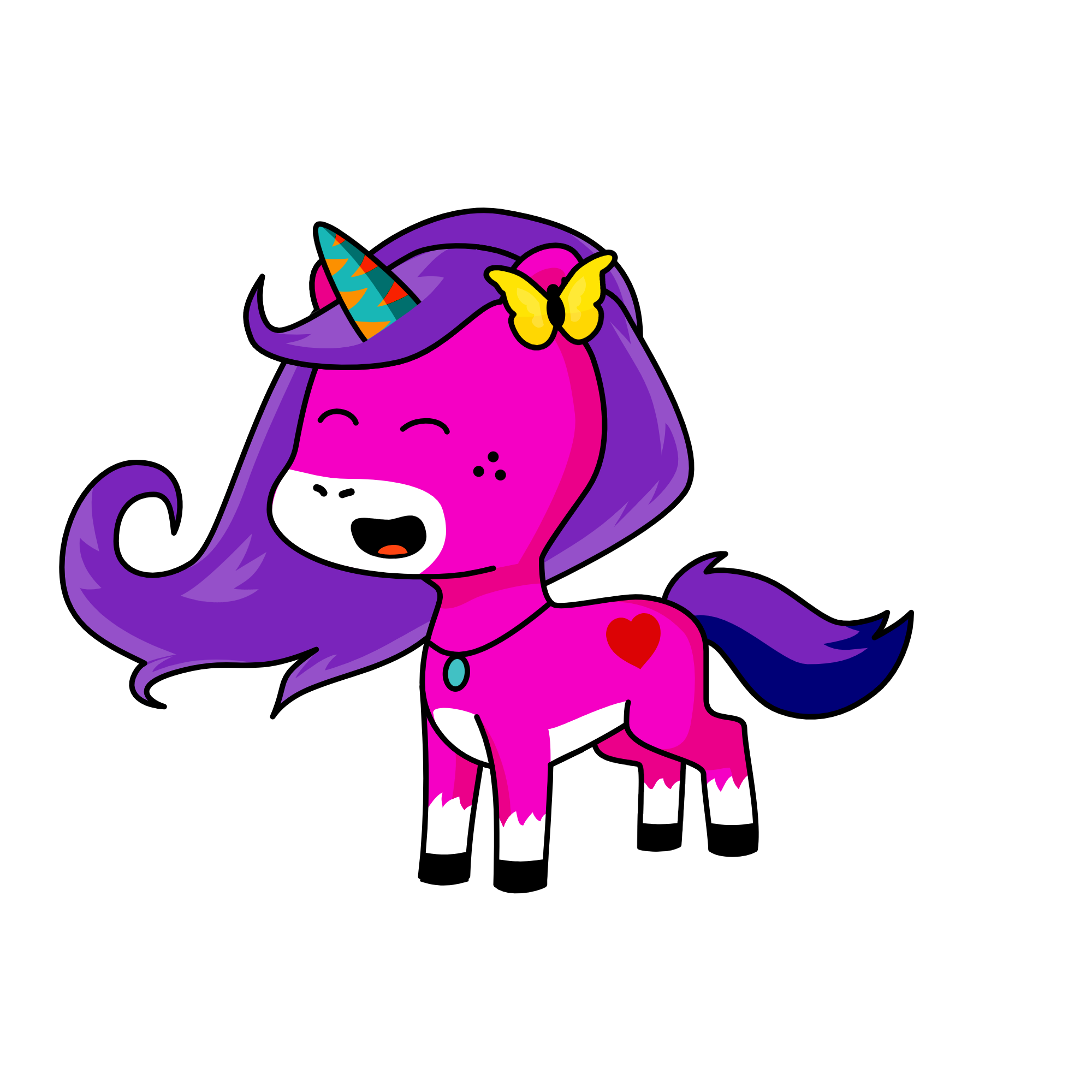 Joy, the unicorn