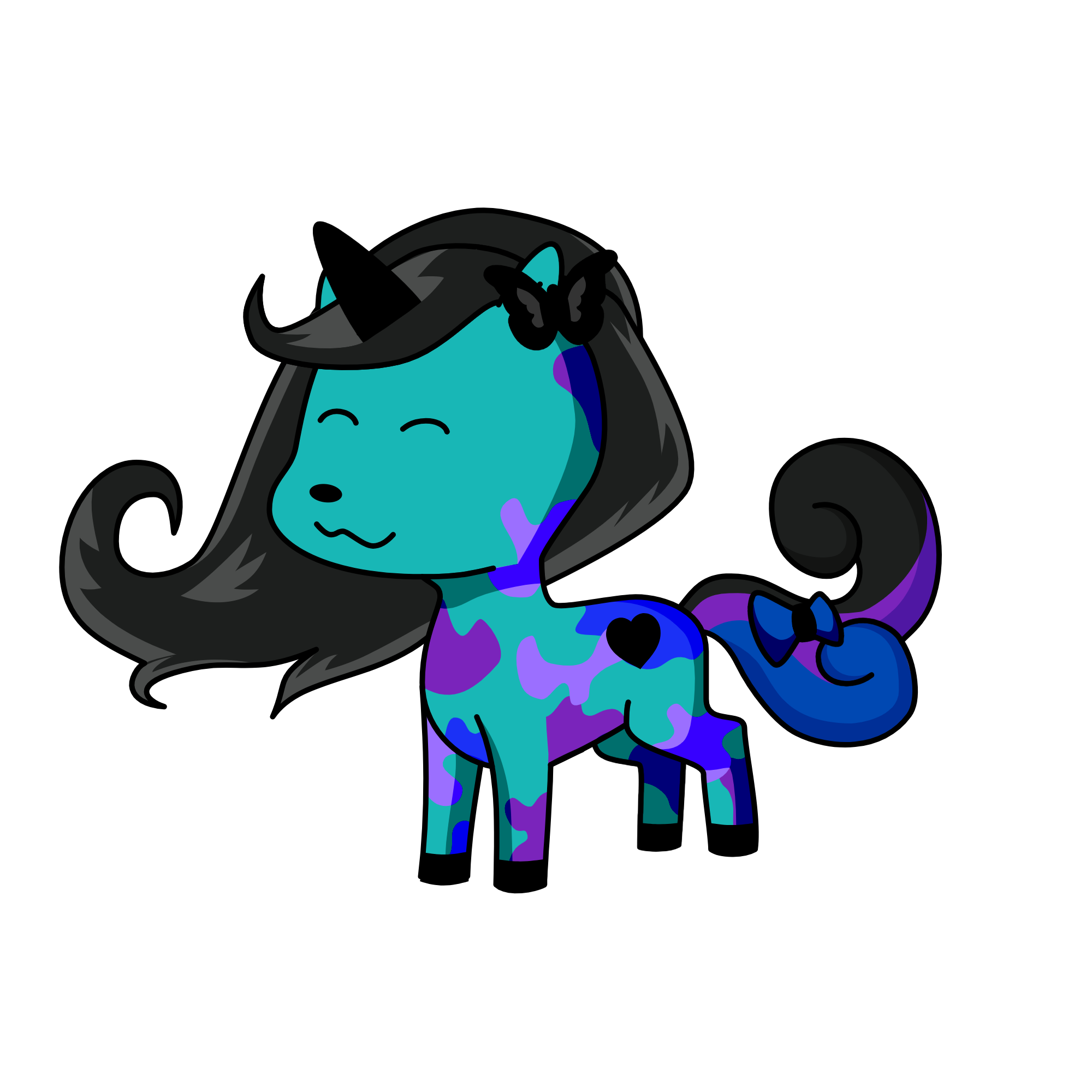 Midnight, the unicorn