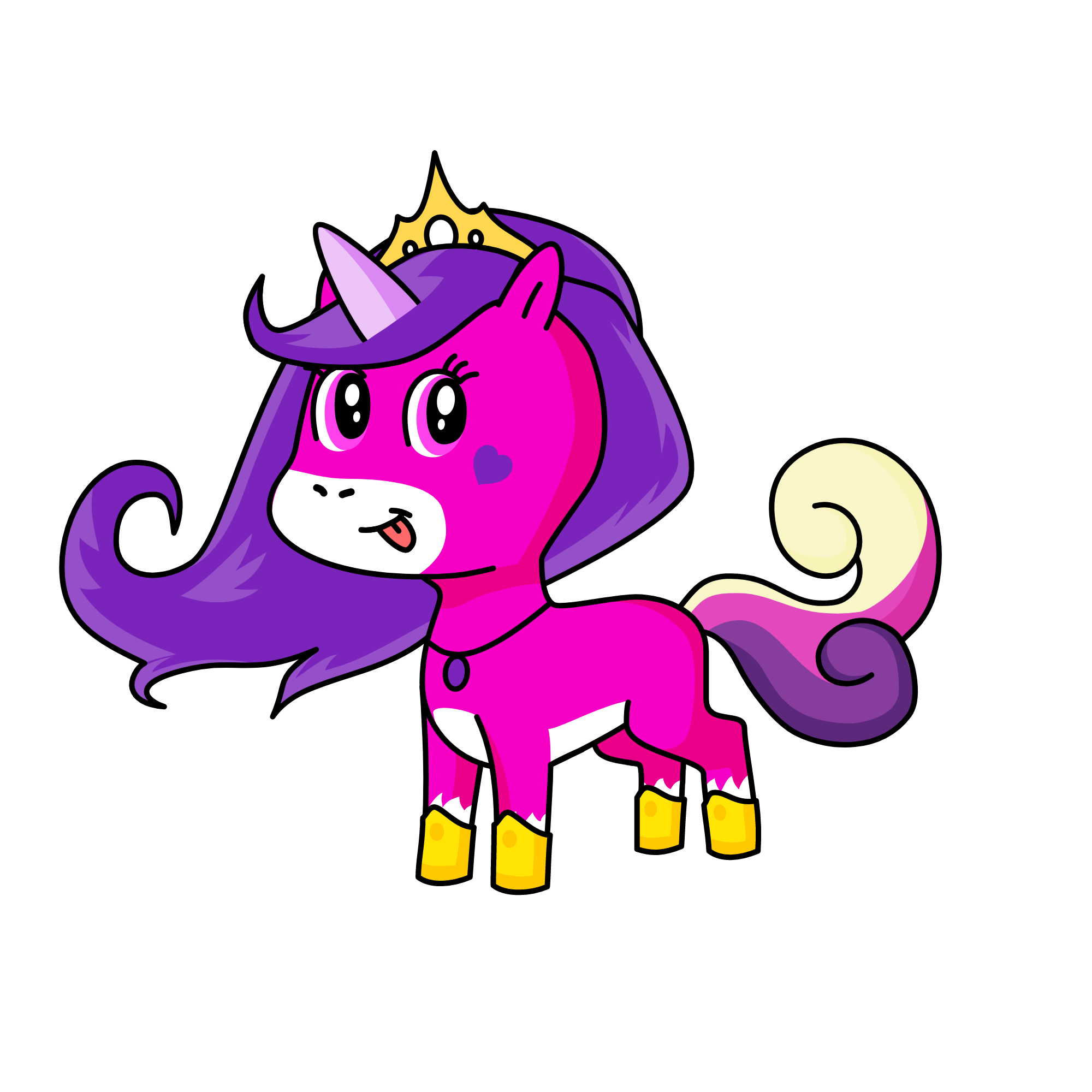 Sparkle, the unicorn