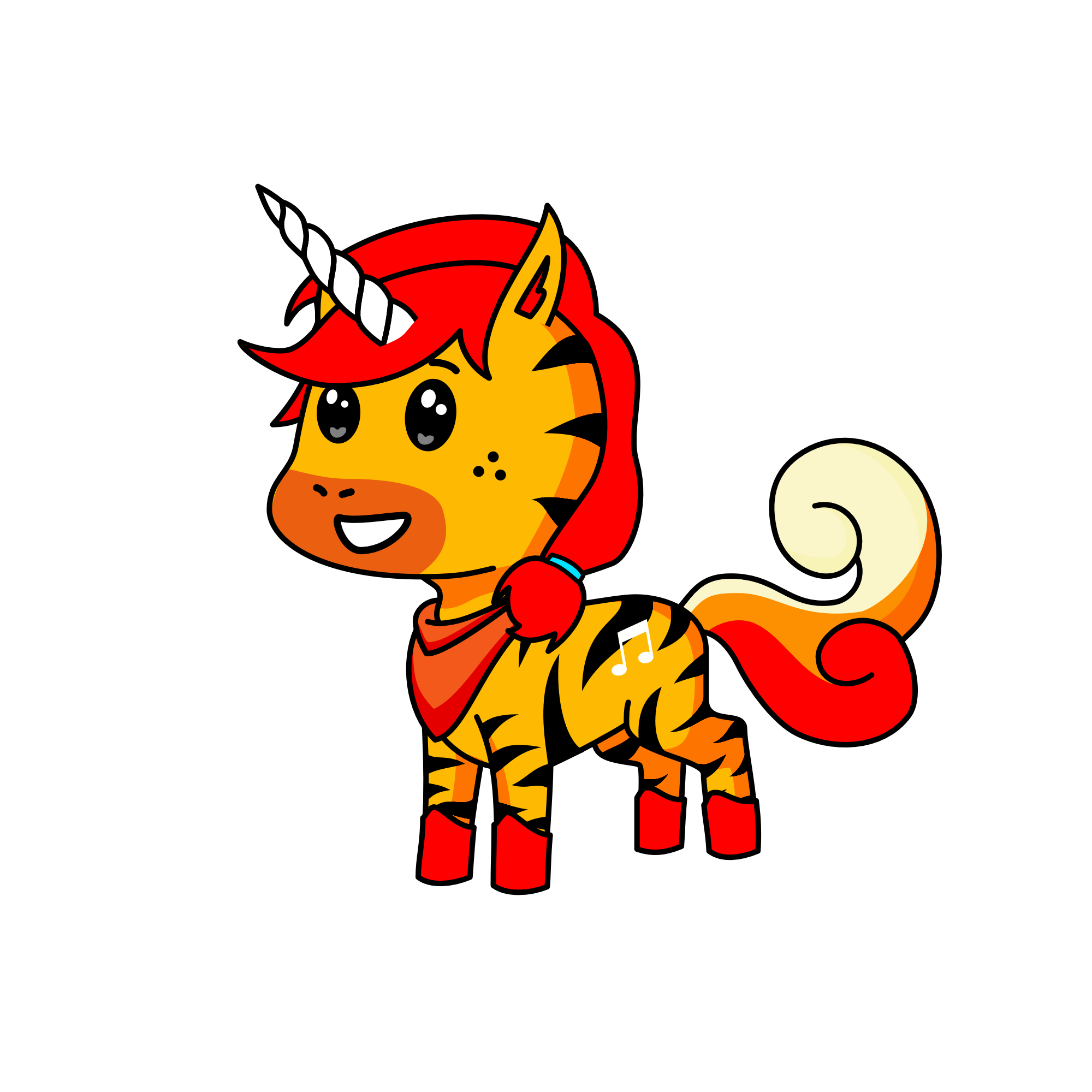 Pirate Uni😁, the unicorn