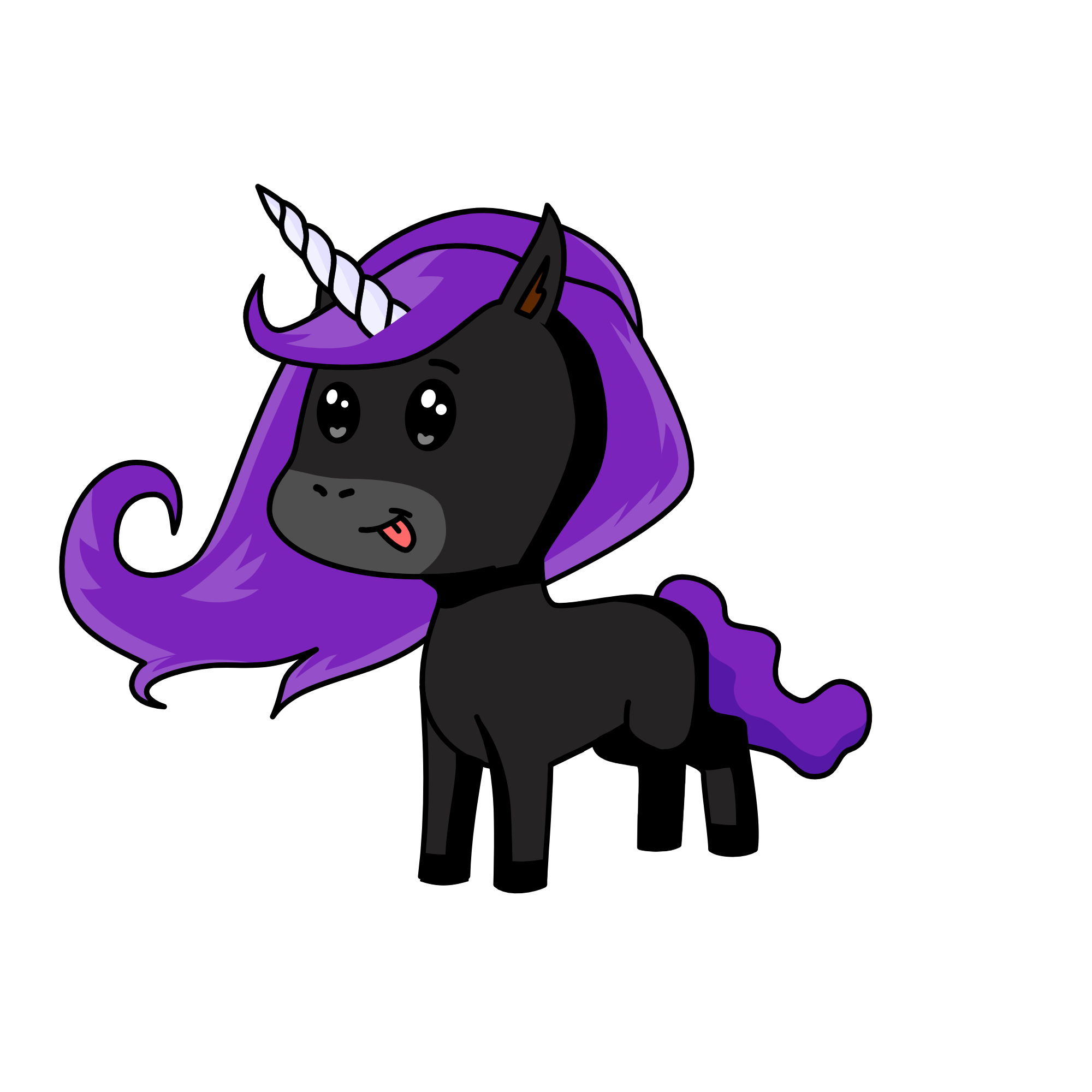 Amber, the unicorn