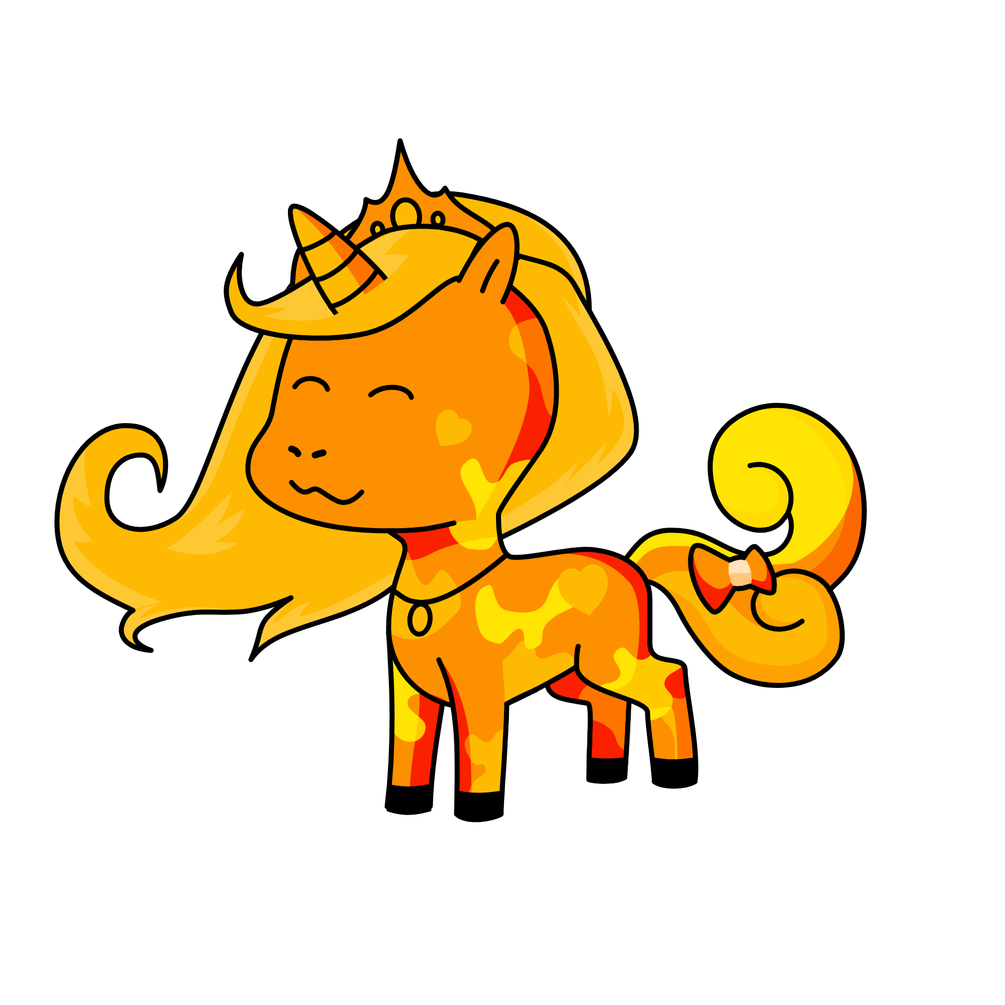 Sunny, the unicorn