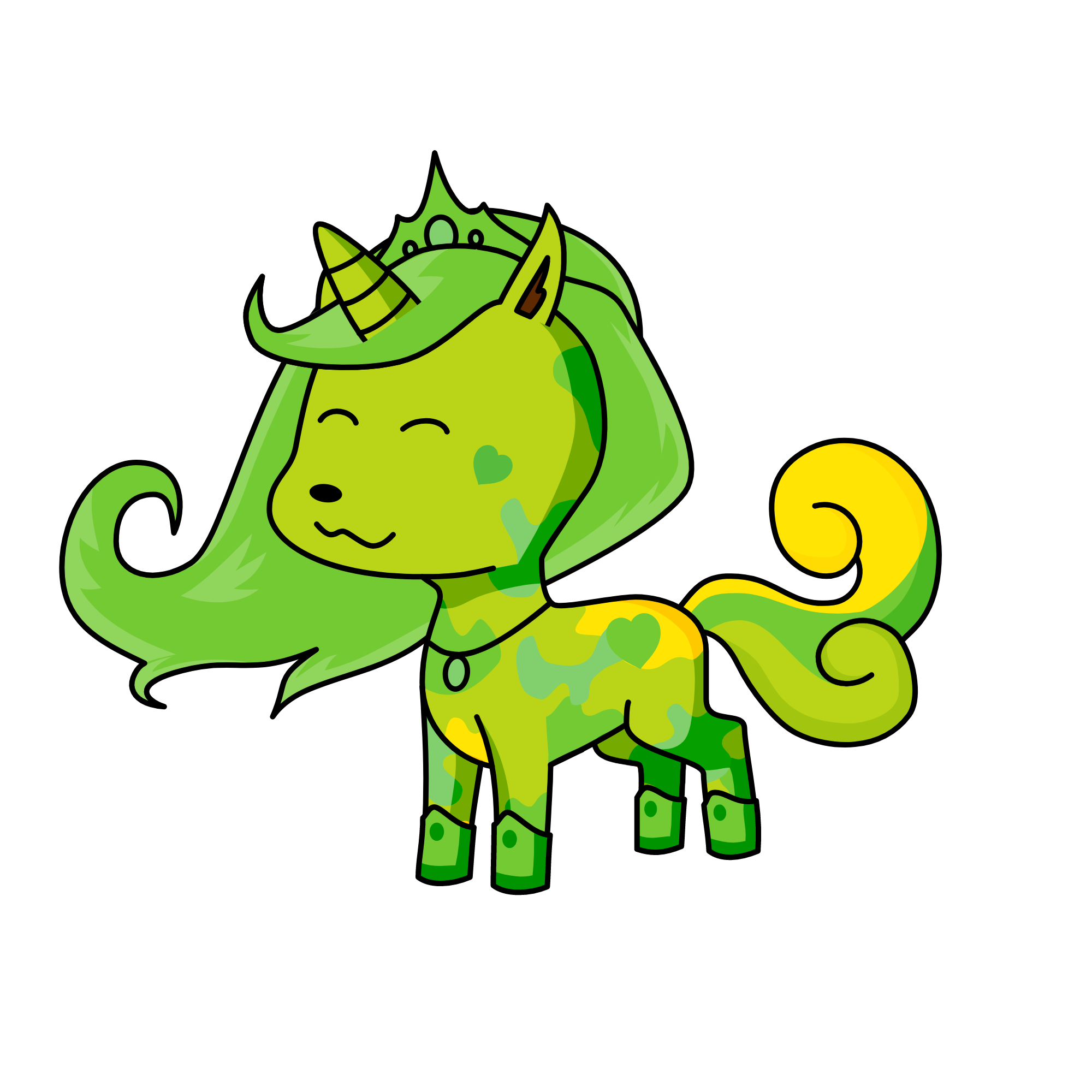 Nature, the unicorn