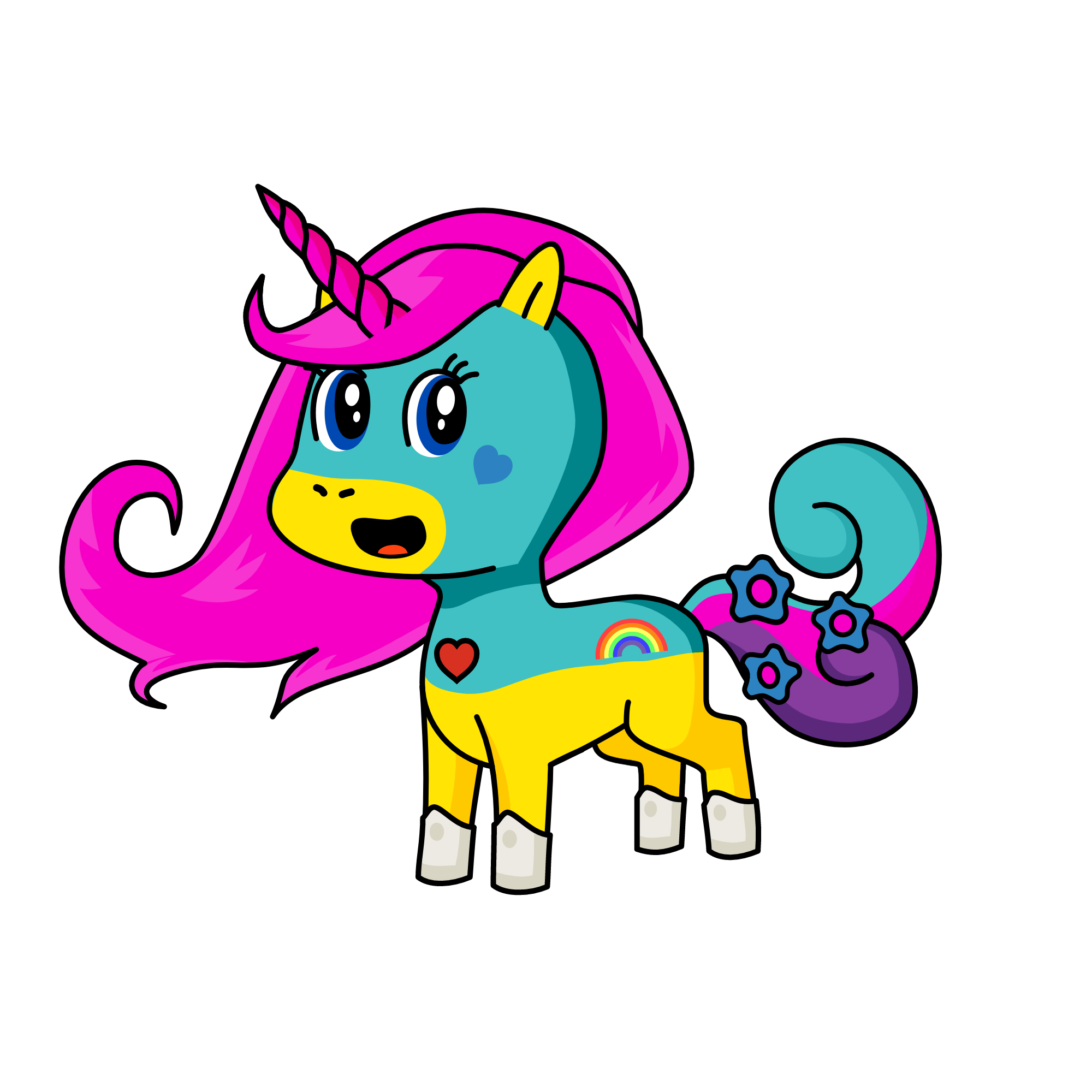 Ivy, the unicorn