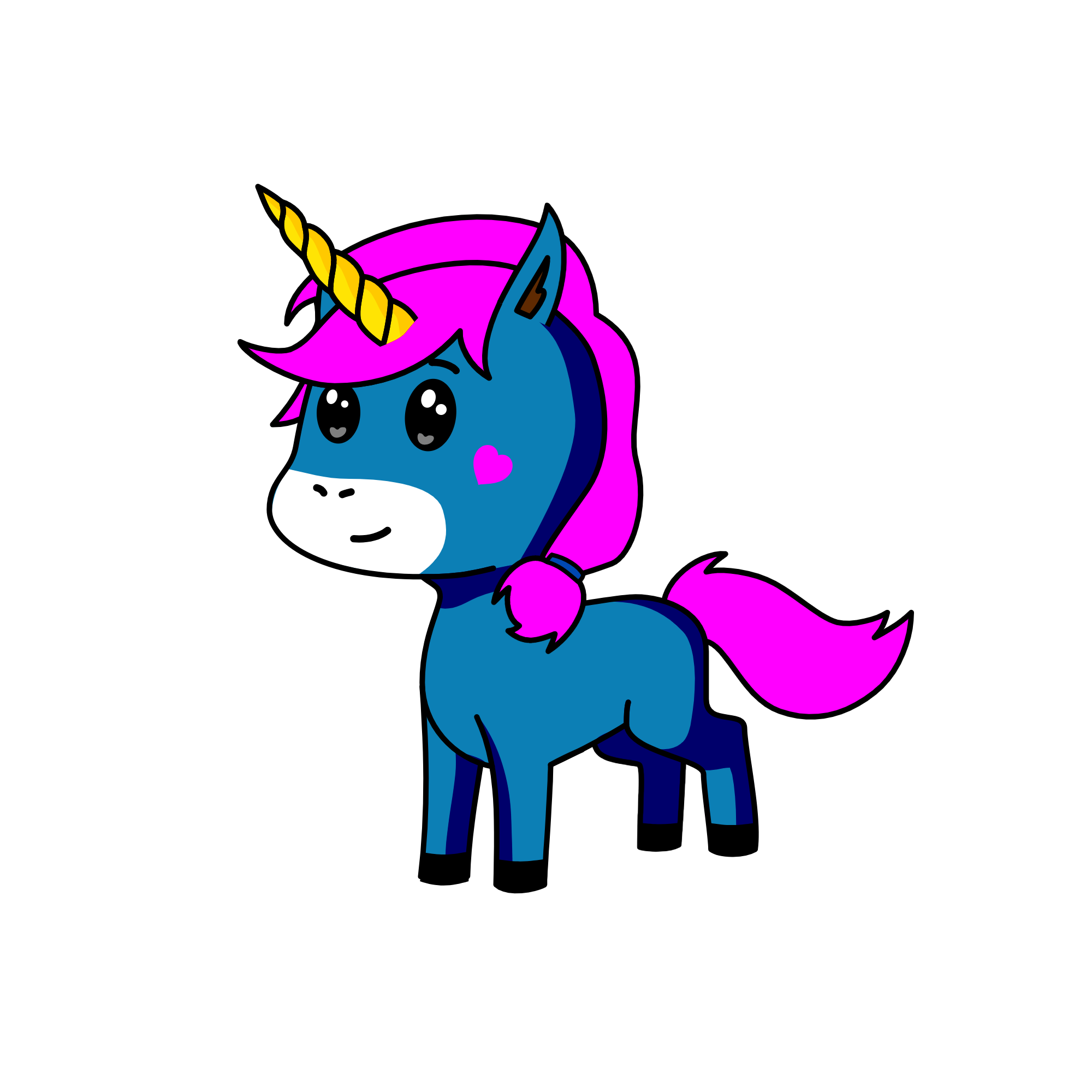 Jasmin, the unicorn