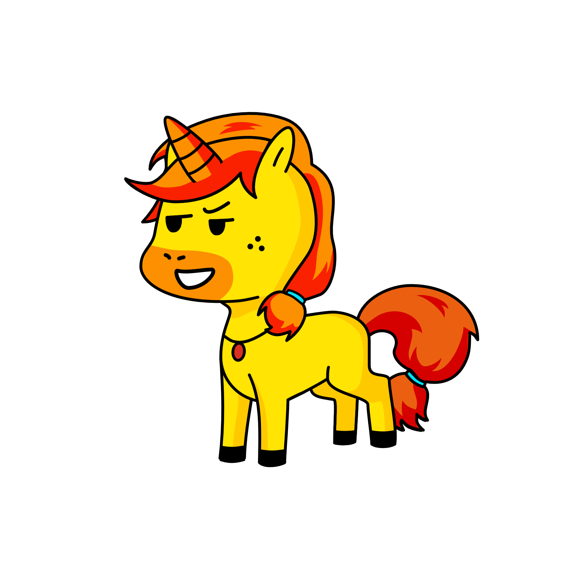 Wendy from gravity falls as a unicorn, the unicorn