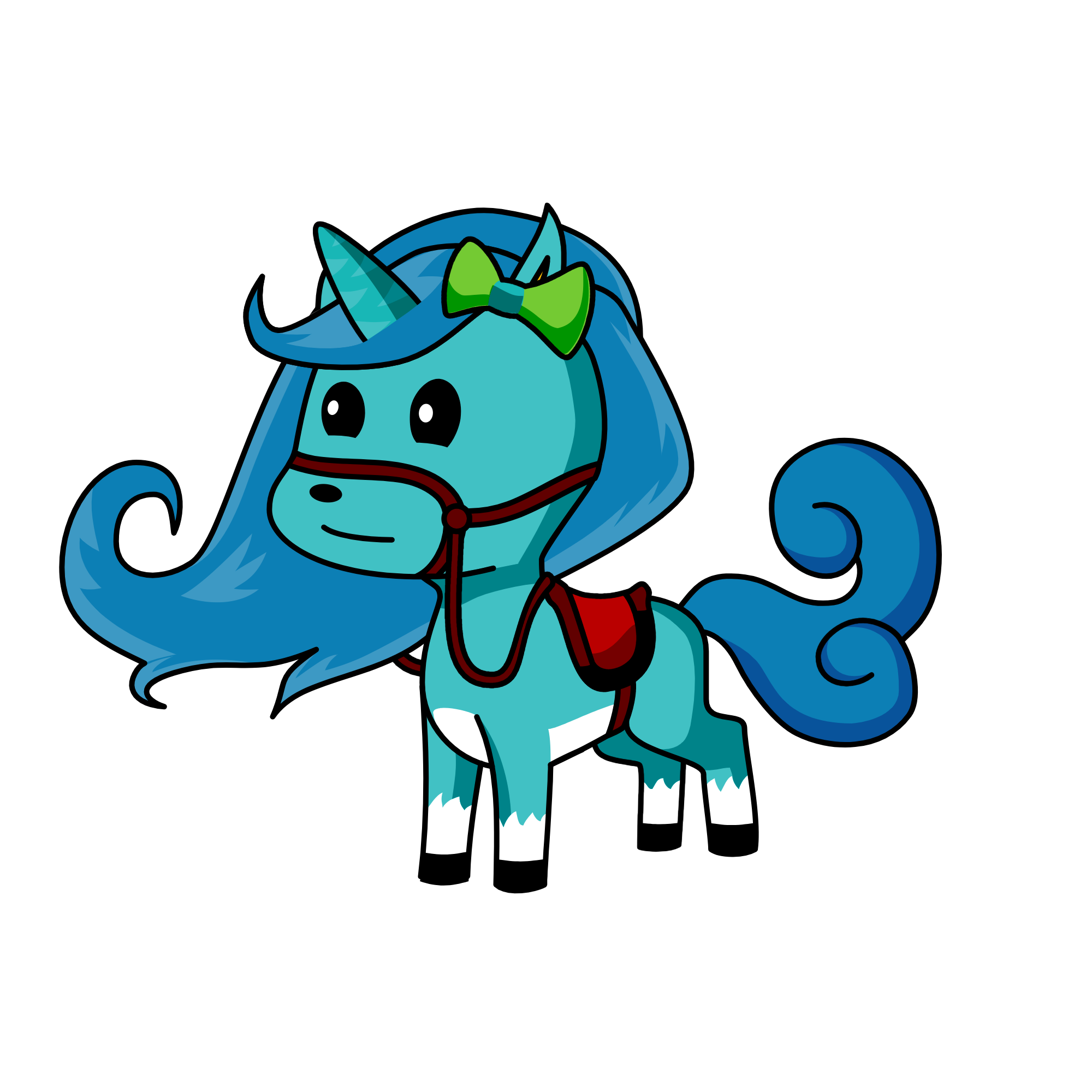 Captive, the unicorn