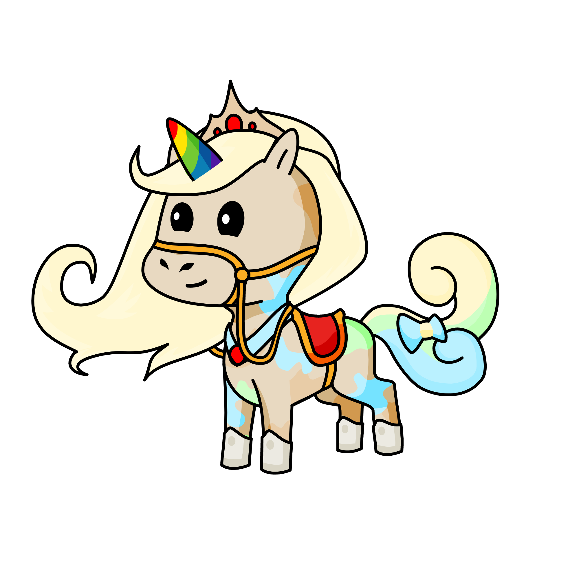Vicky, the unicorn