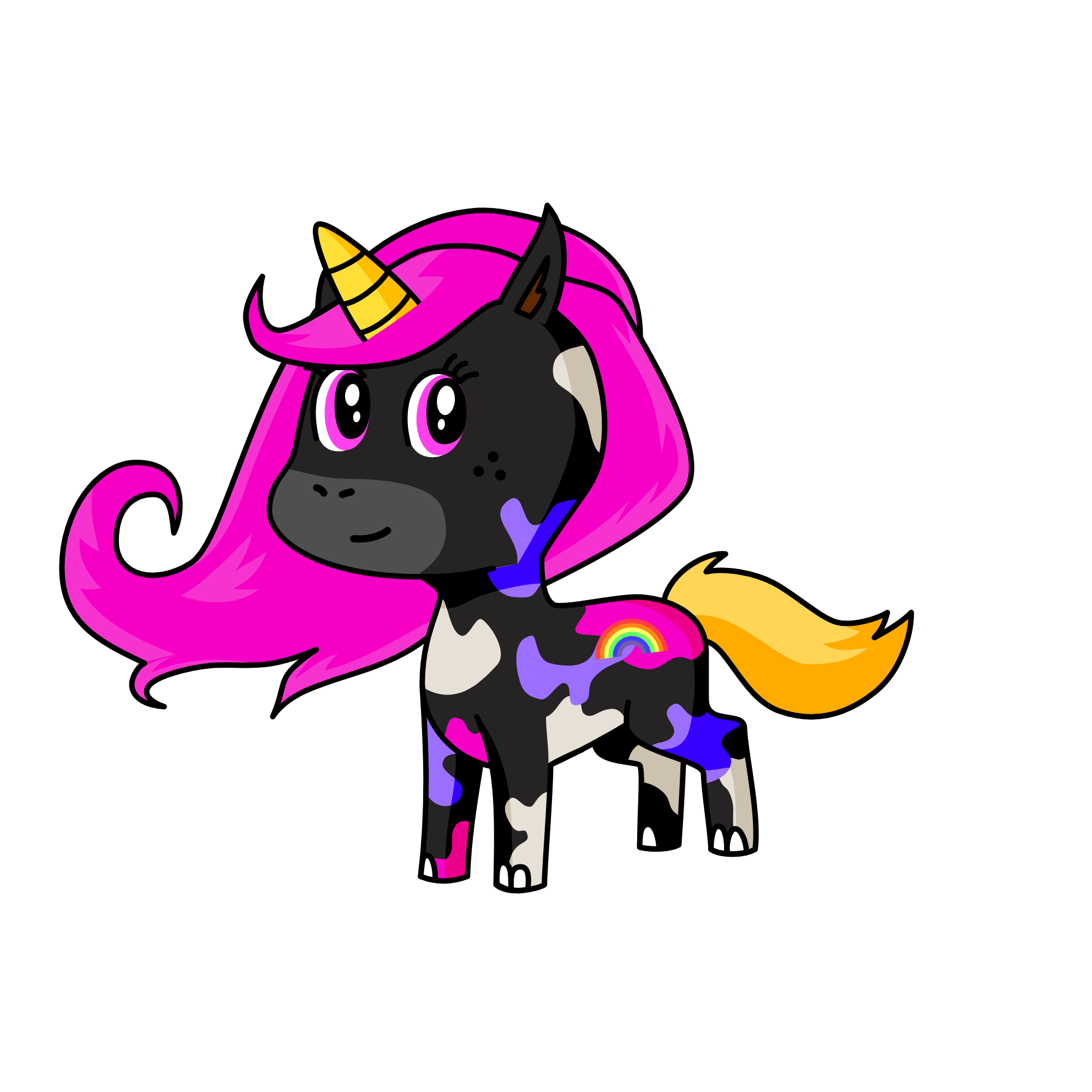 mini, the unicorn