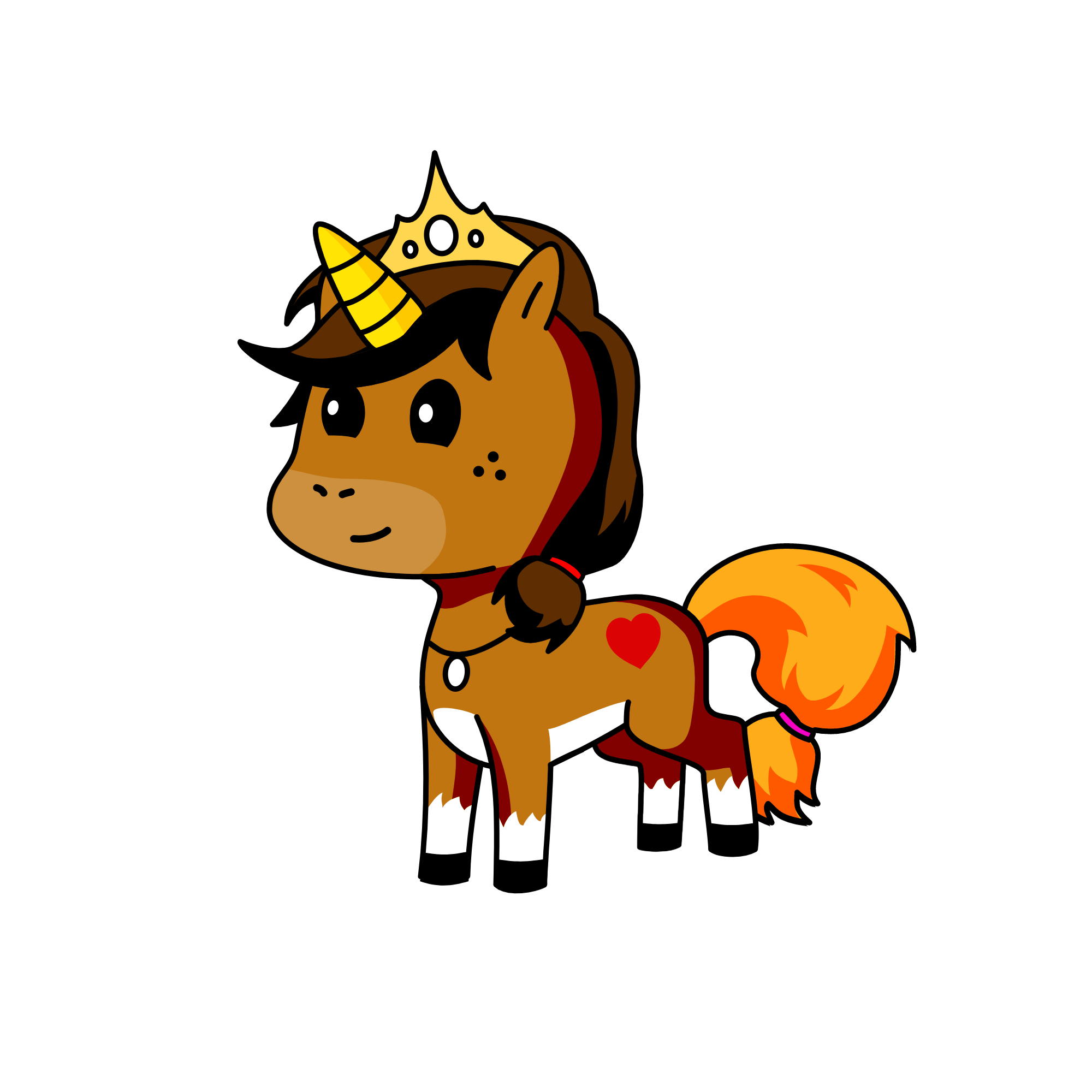 rainha das nuvens, the unicorn