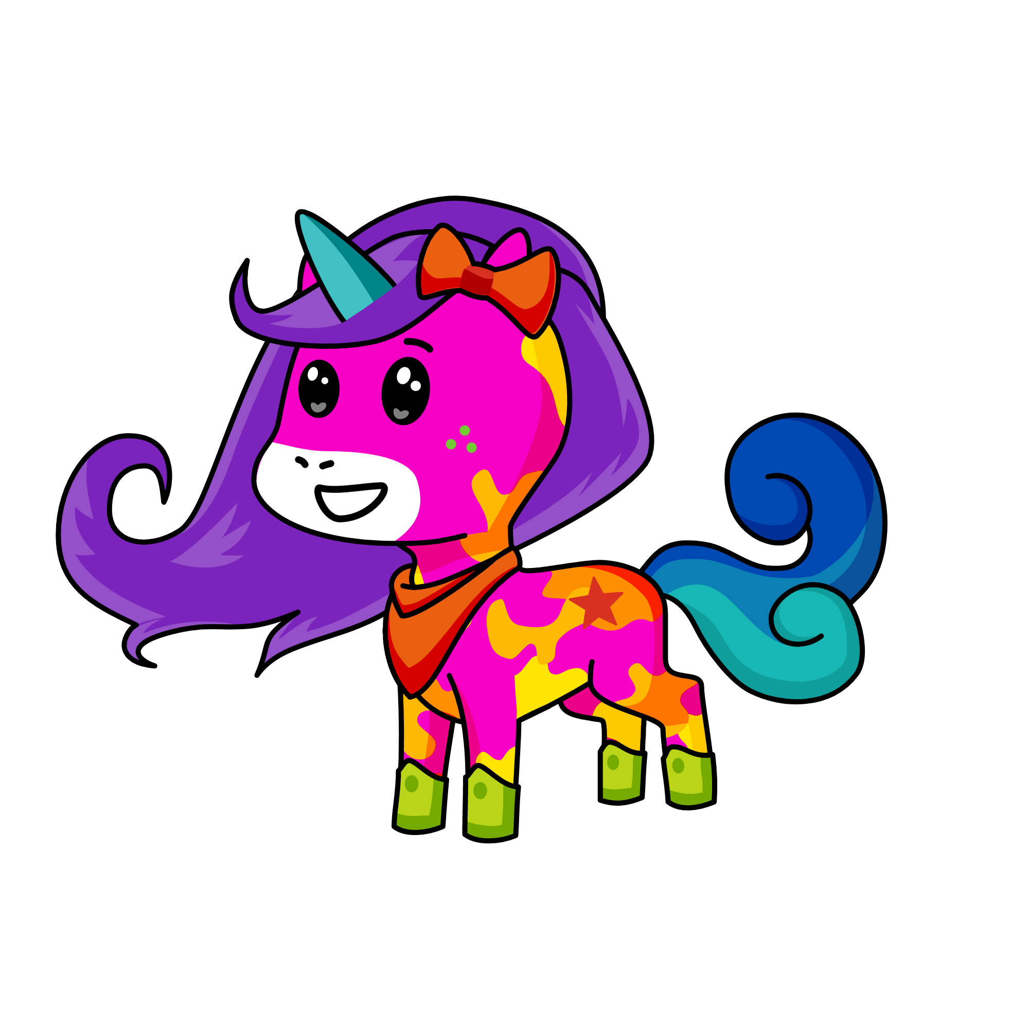 menina da neve, the unicorn