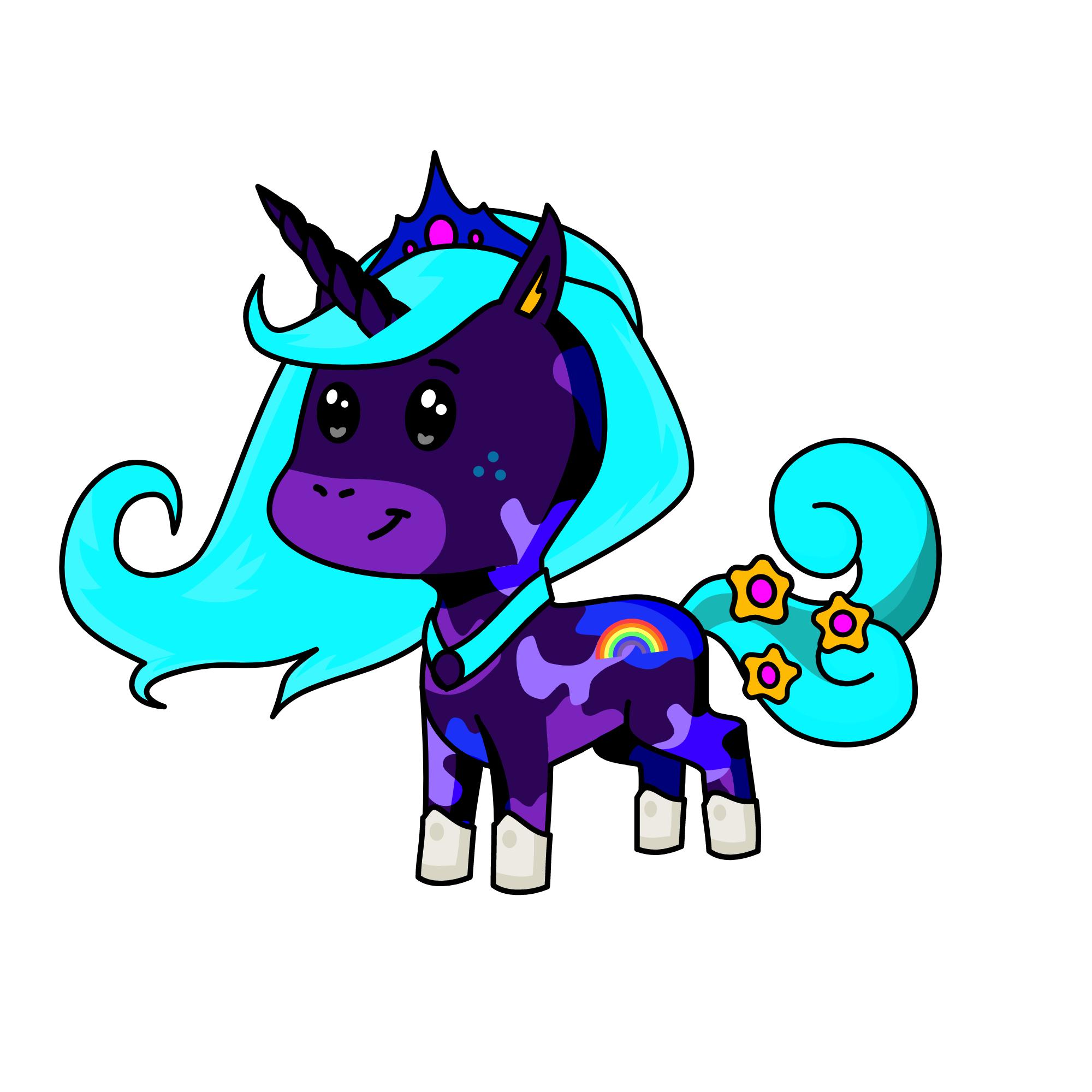 Water Lilly, the unicorn
