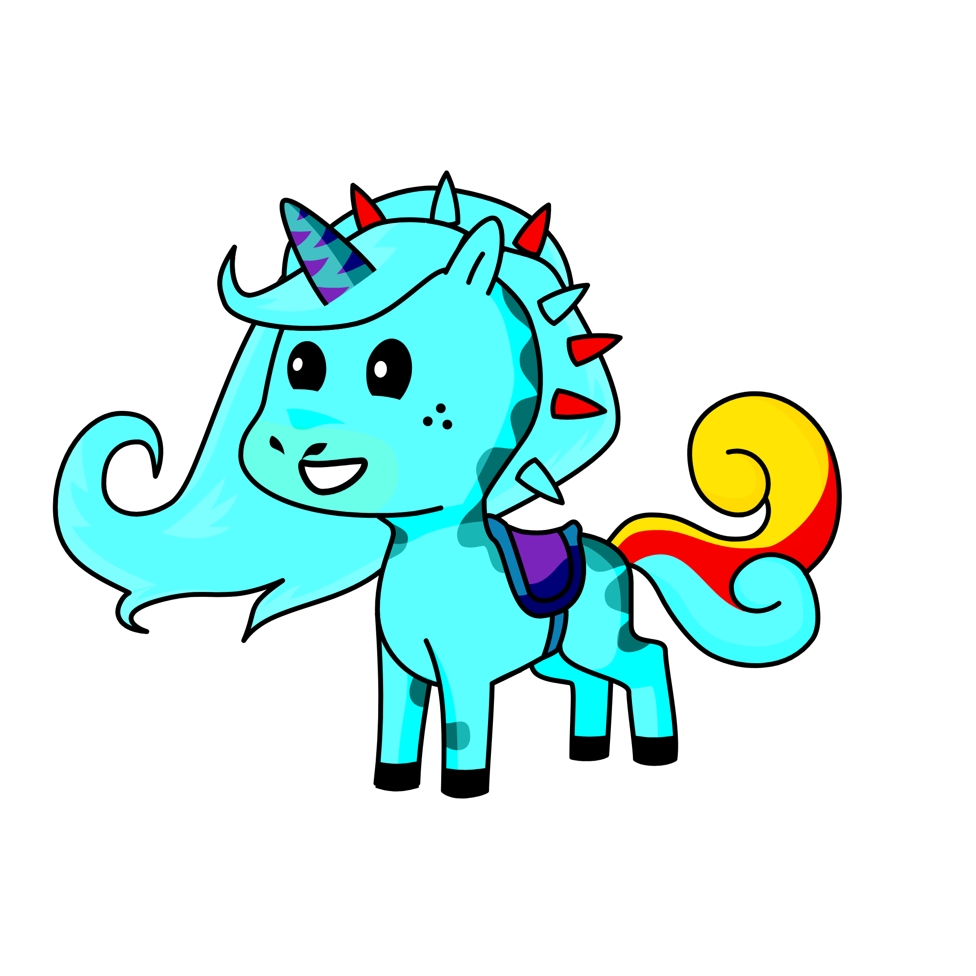 meenal, the unicorn