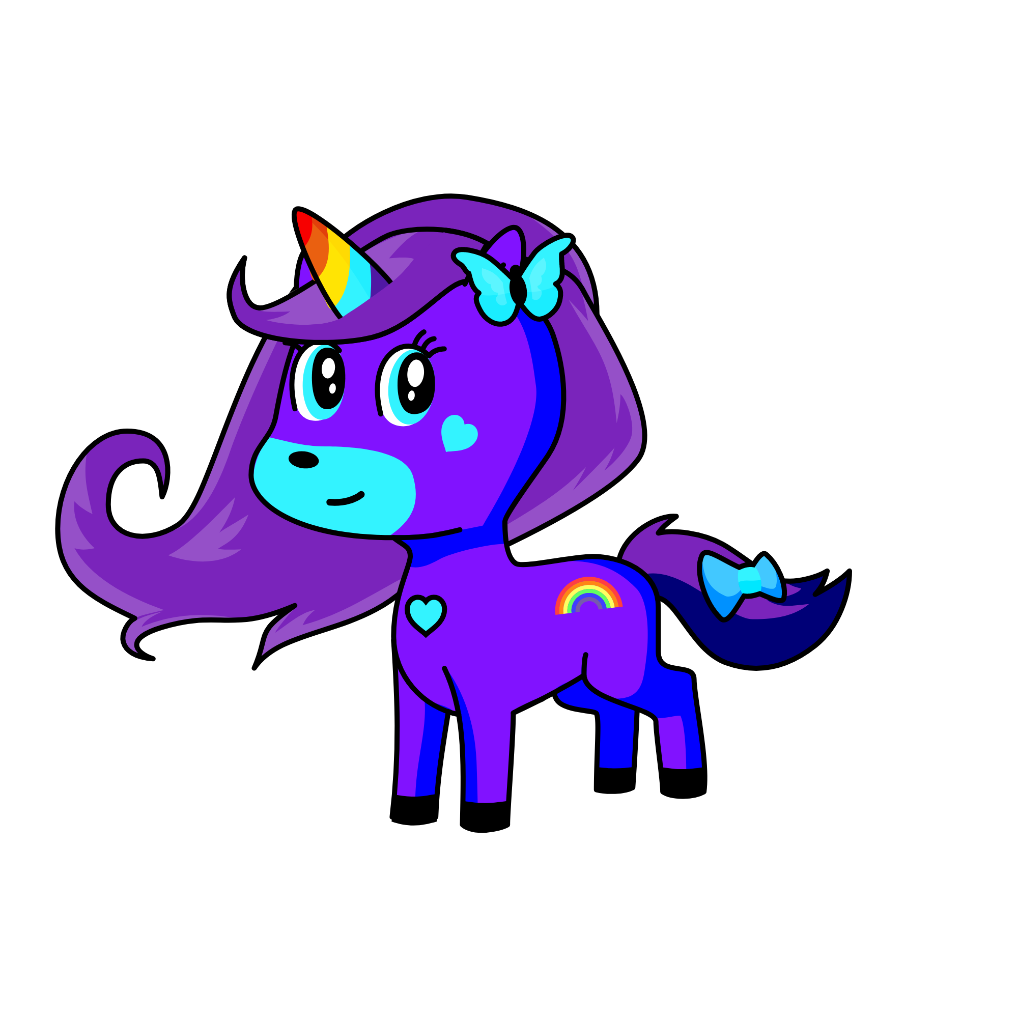 unicorn queen, the unicorn