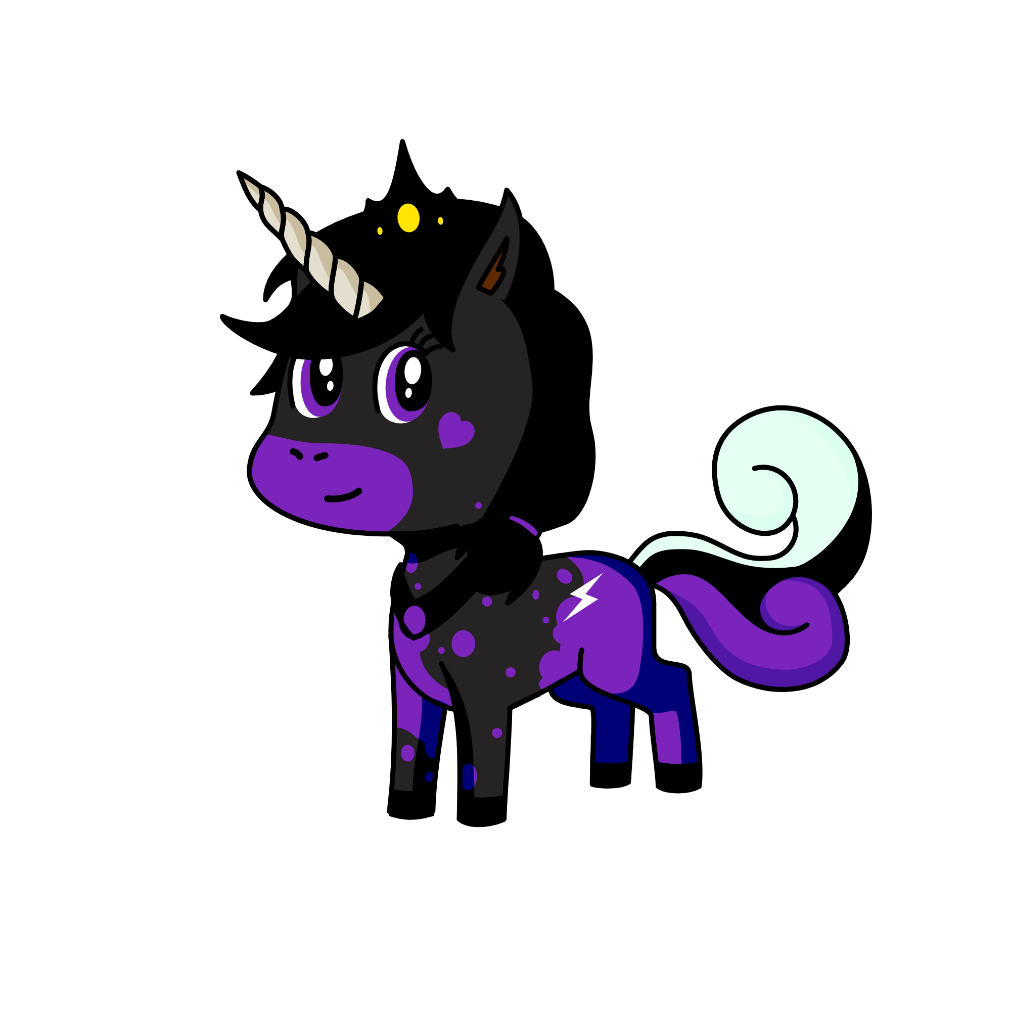 nightangle, the unicorn