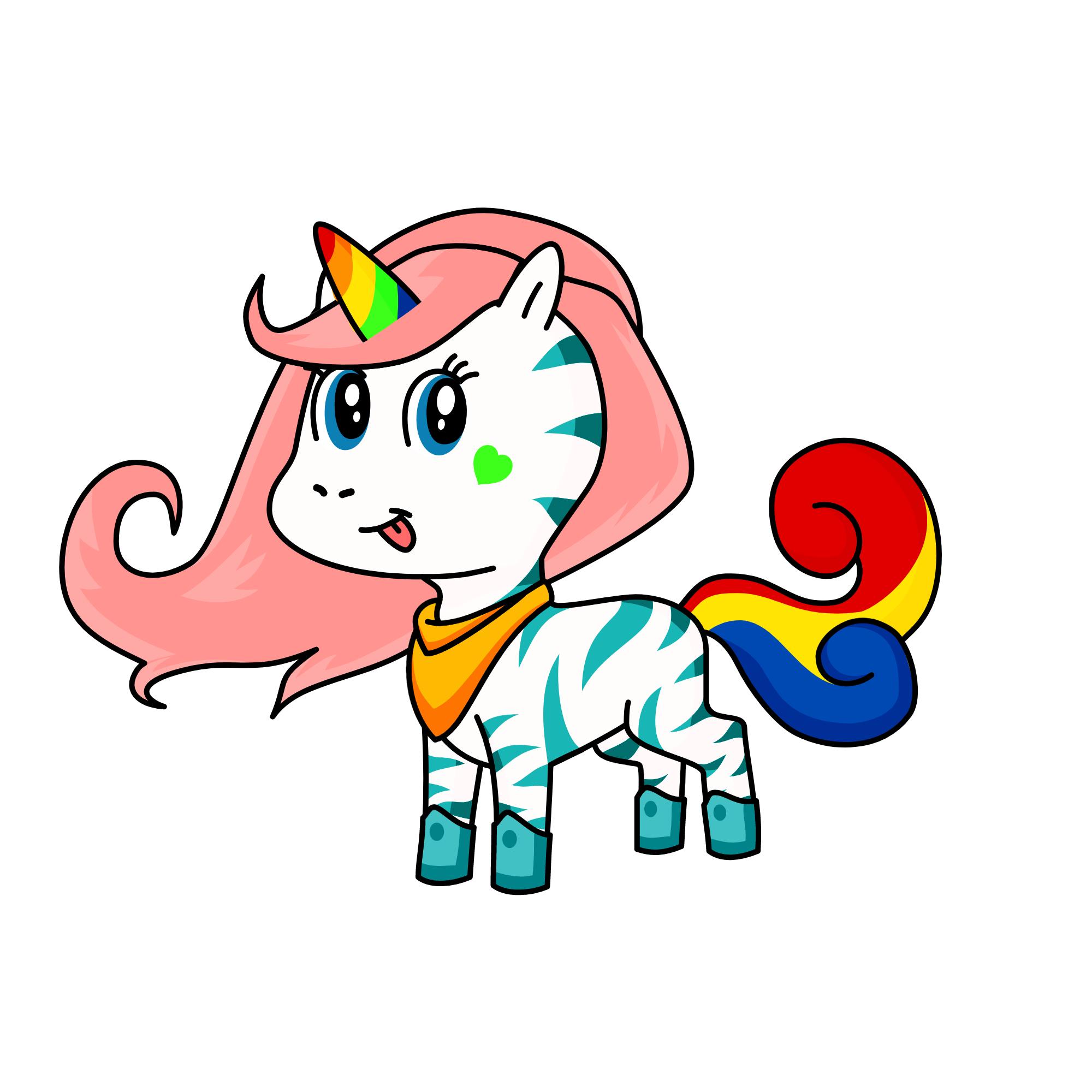 Berries, the unicorn