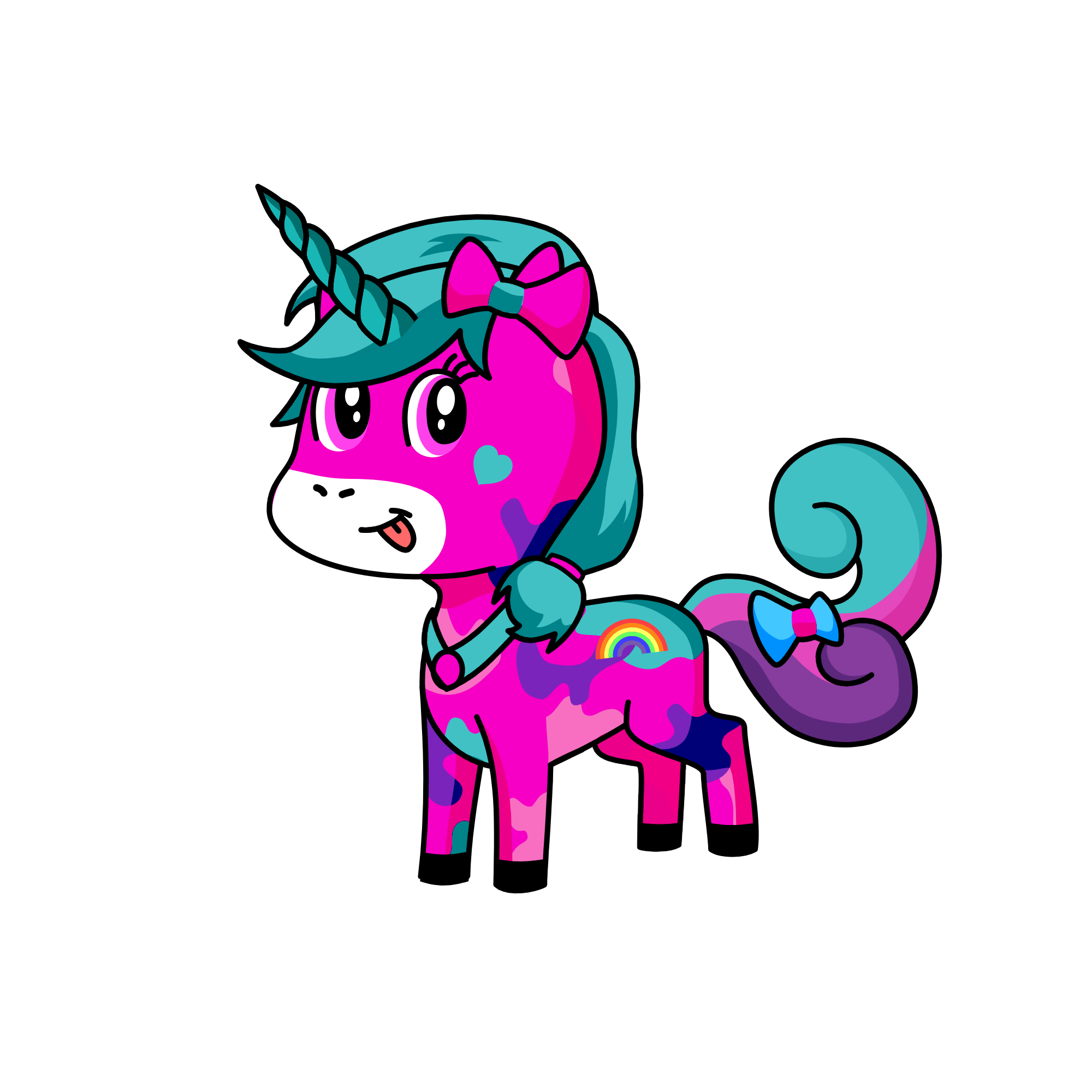 bella, the unicorn