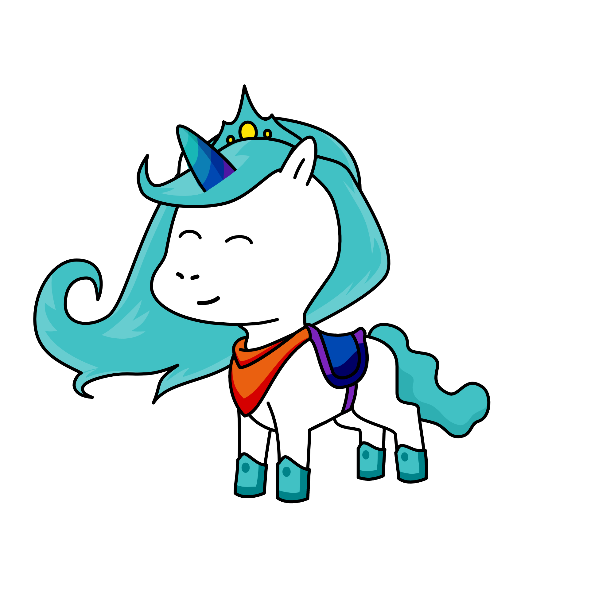 queen of winter, the unicorn