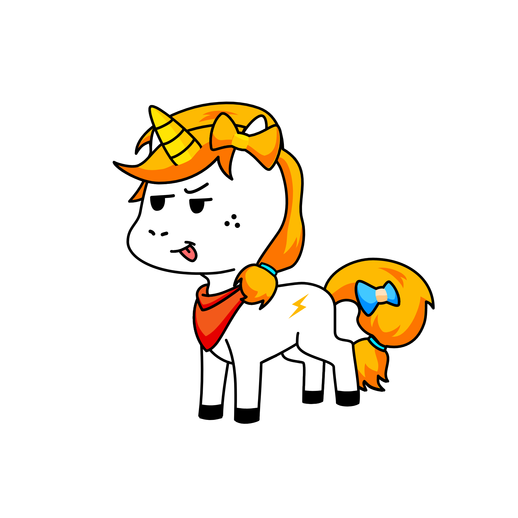 dessert, the unicorn