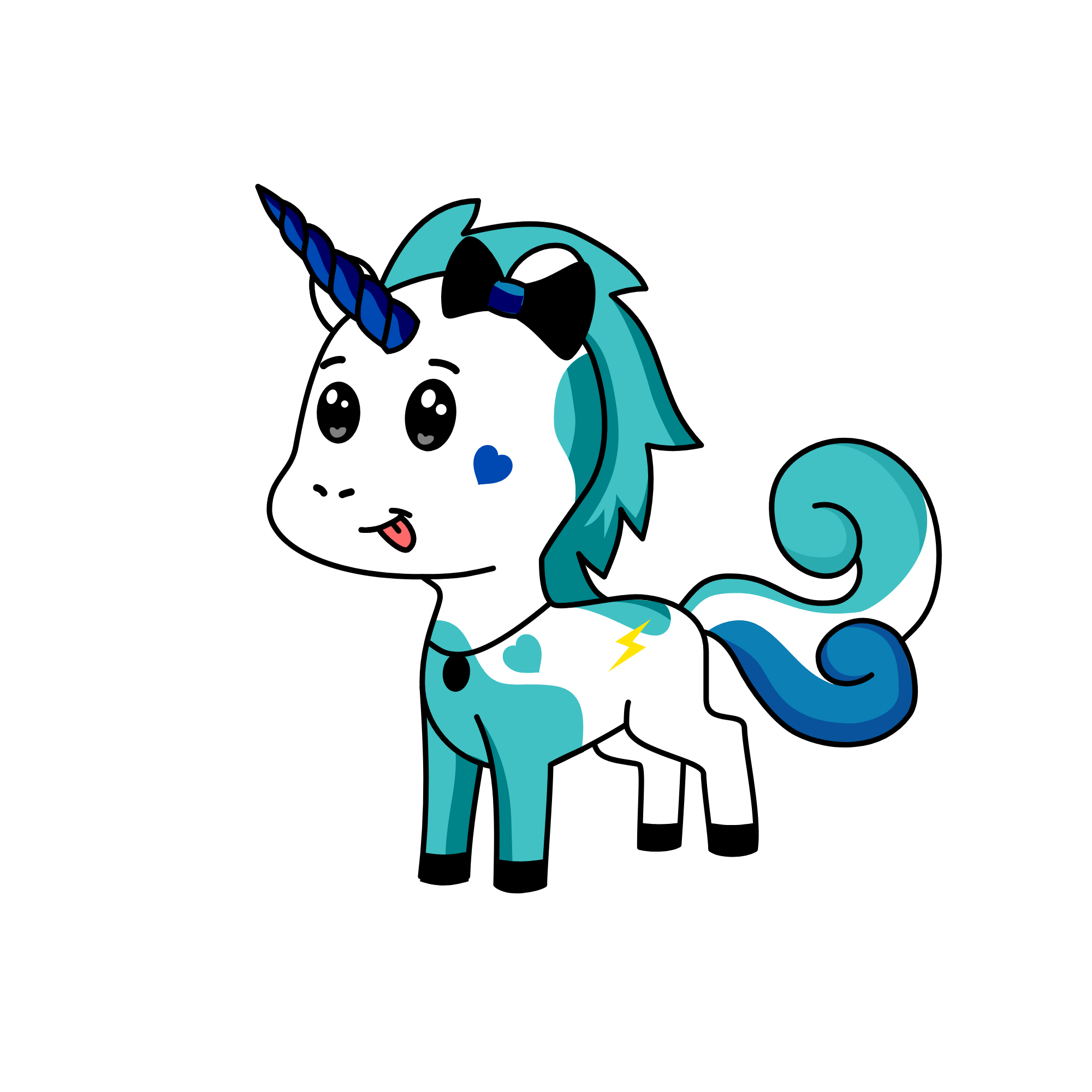 CLOUD ;3, the unicorn