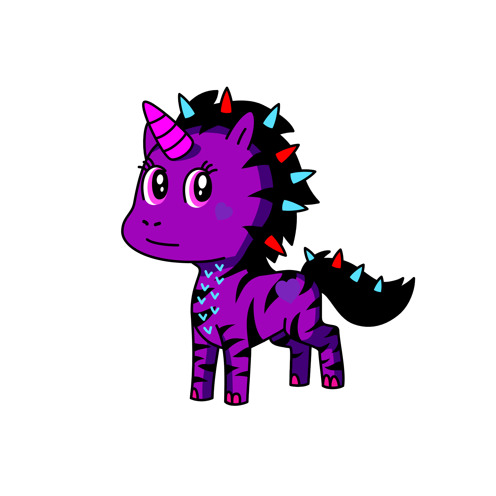 Sindy, the unicorn