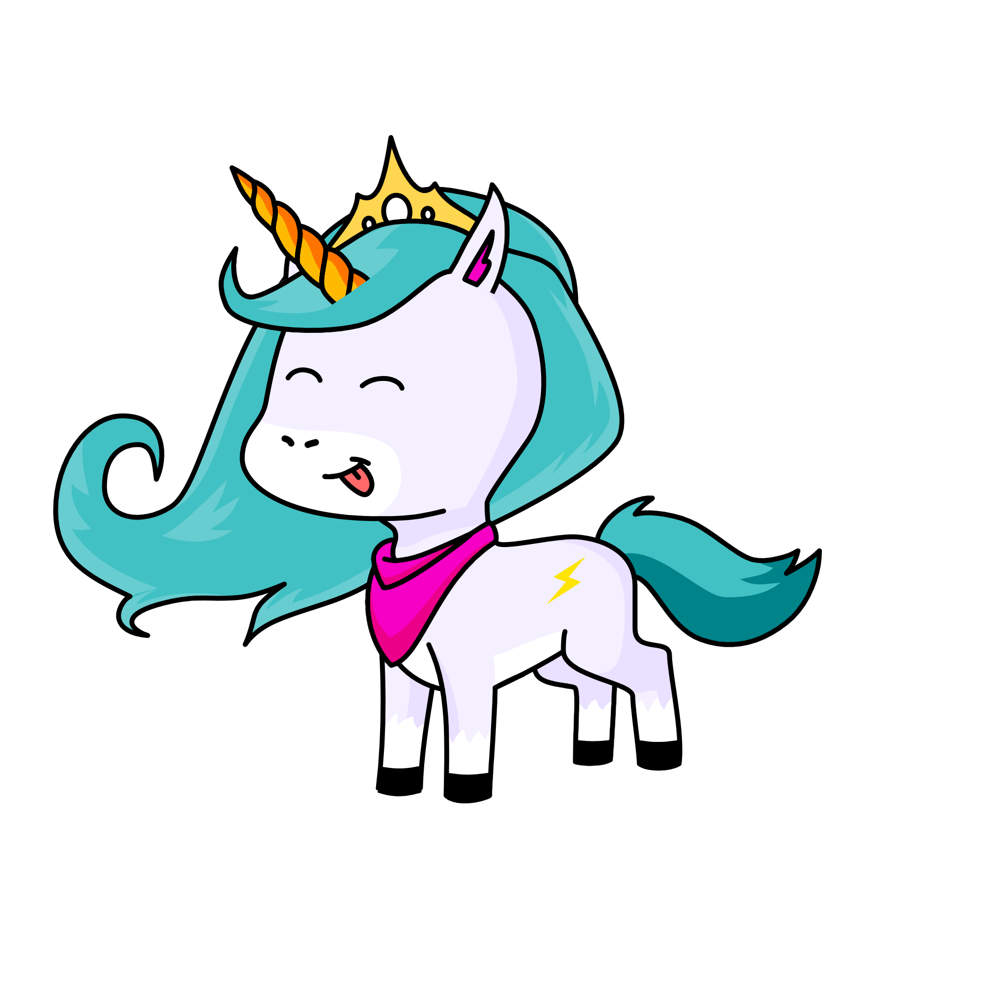 Elana, the unicorn