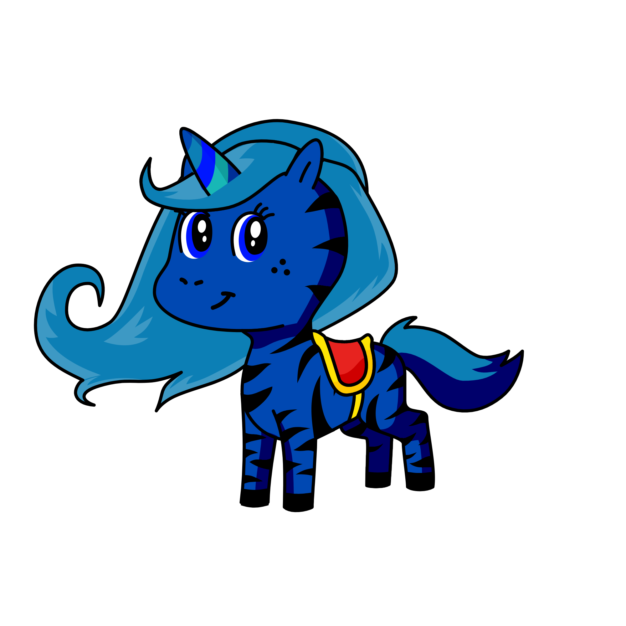 moon, the unicorn