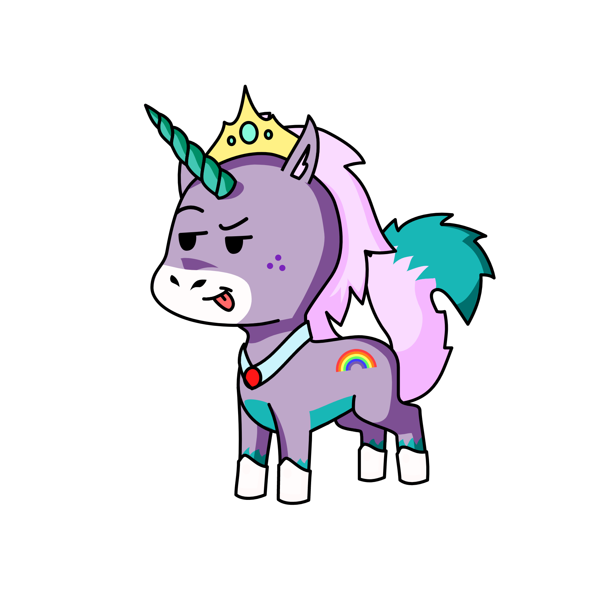 Destiny, the unicorn