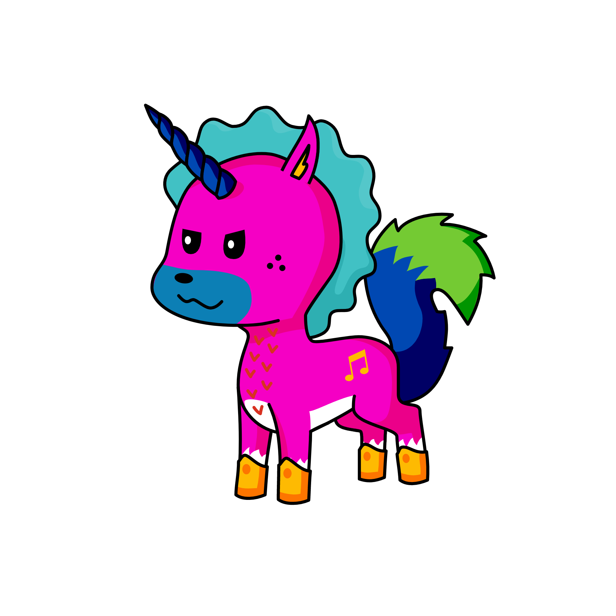h mbgjmte7u5tu4ertesjgd, the unicorn