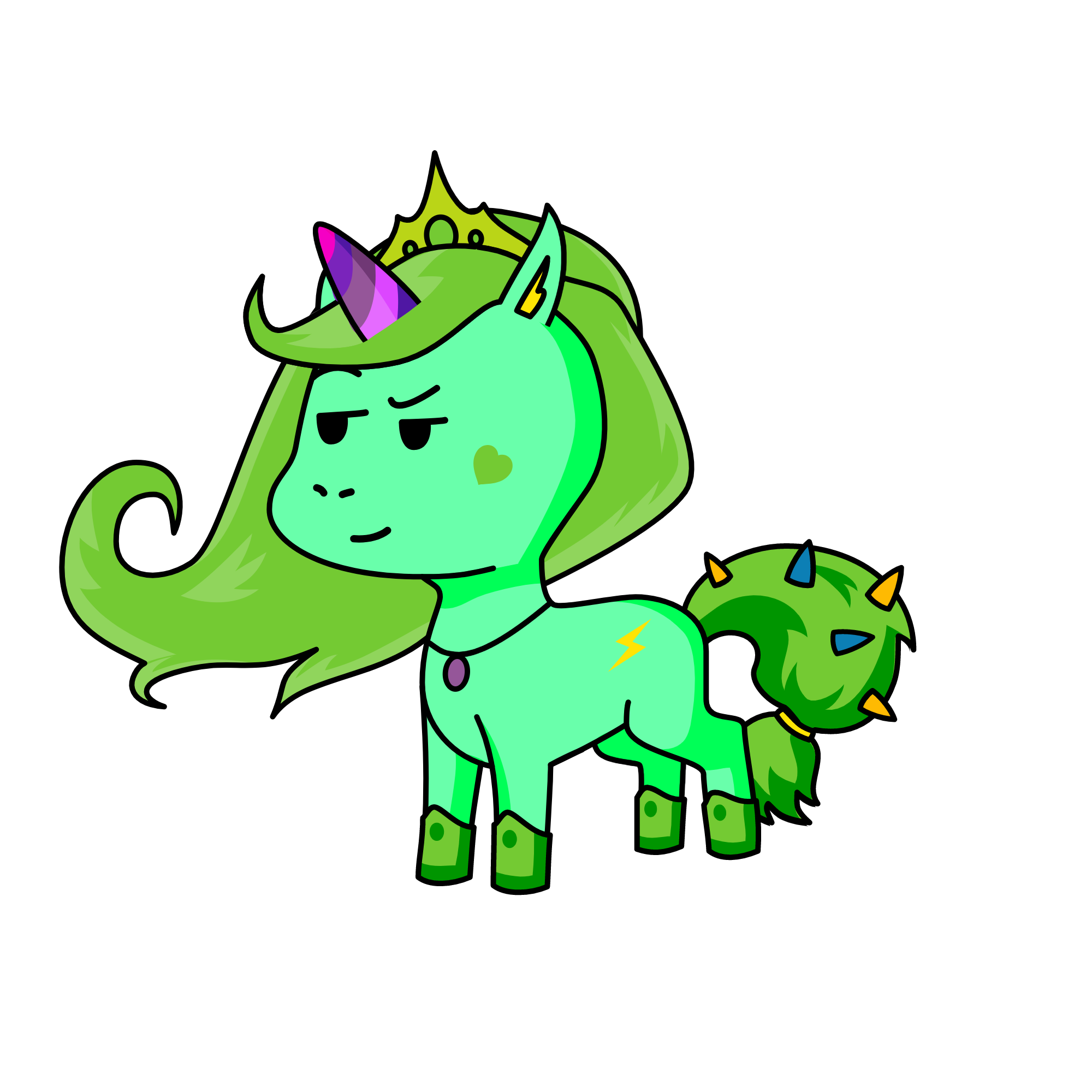 leaf, the unicorn