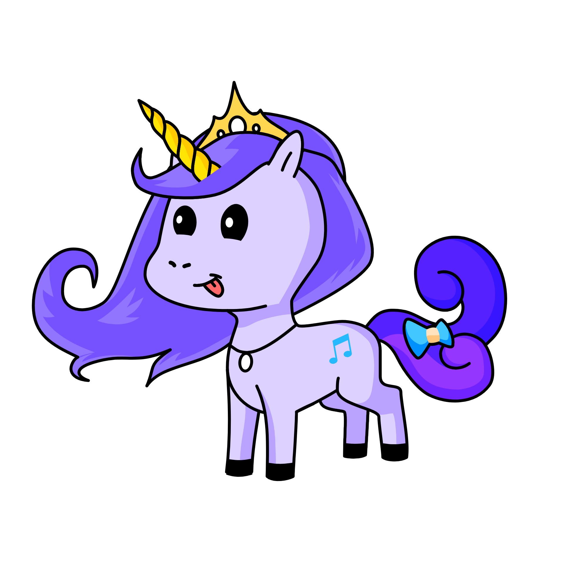 Diamond, the unicorn