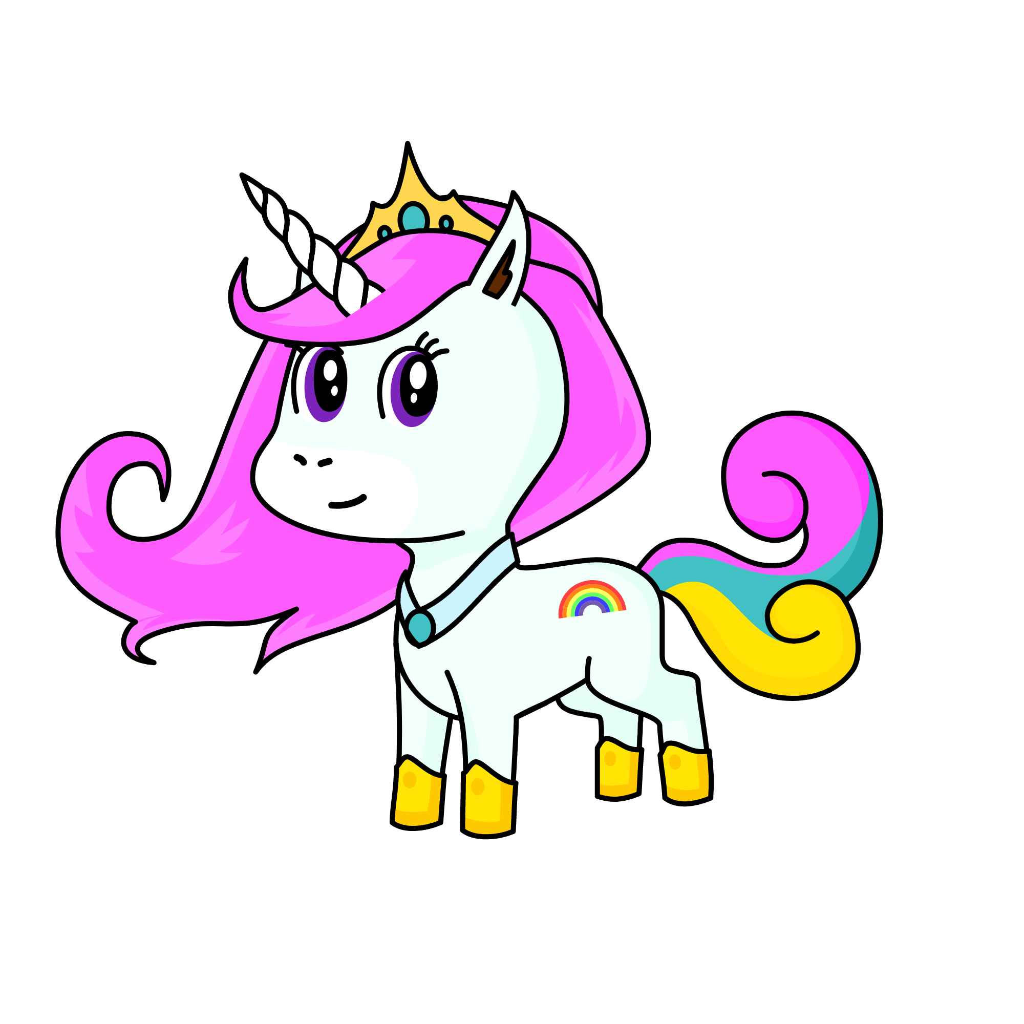PRINCESS CELESTIA, the unicorn
