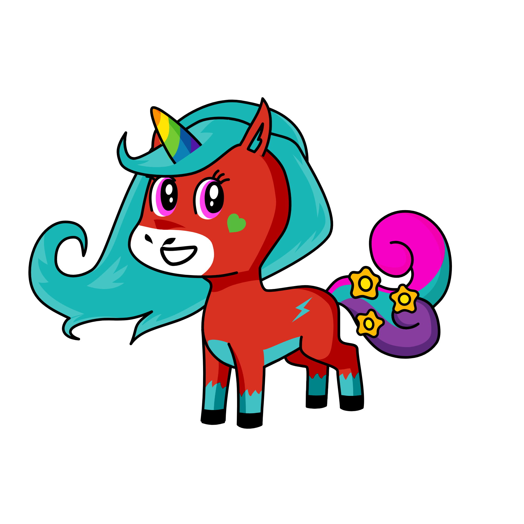 yay, the unicorn