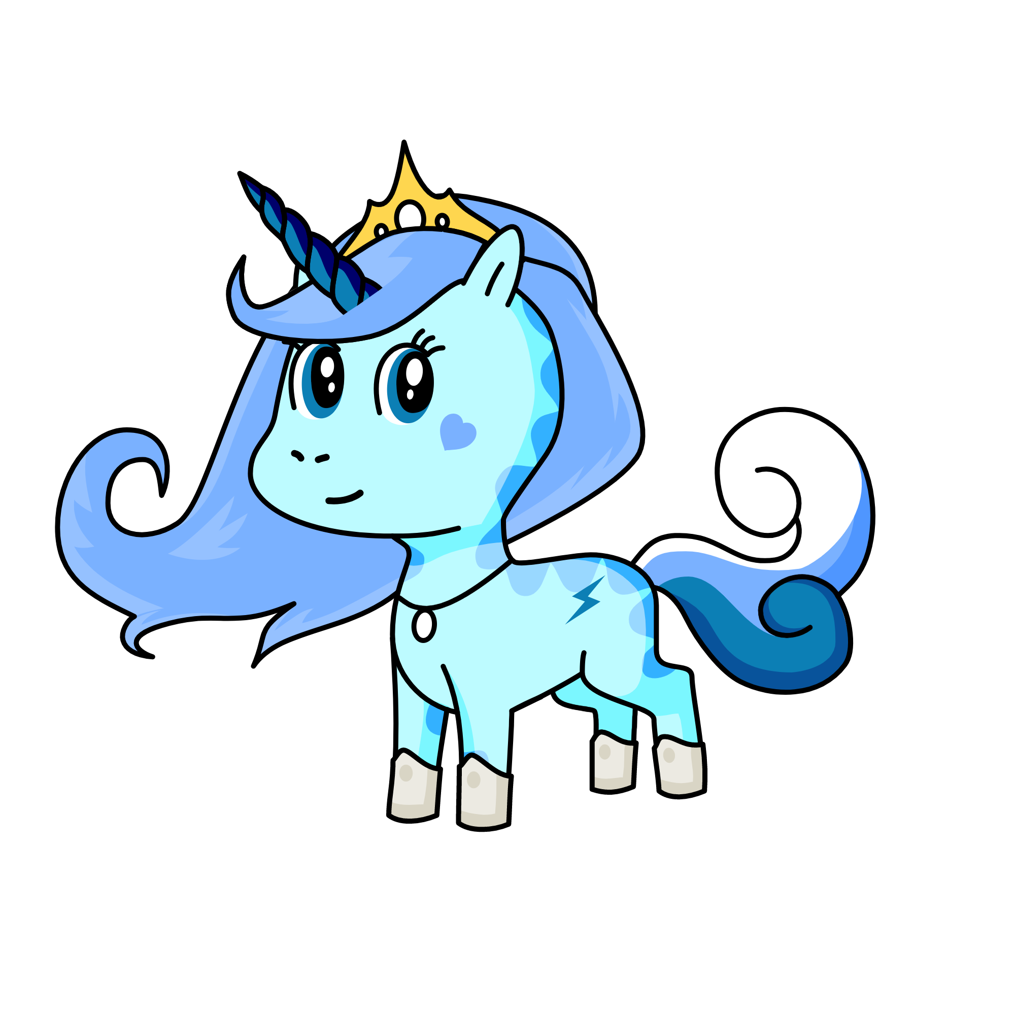 Ice, the unicorn