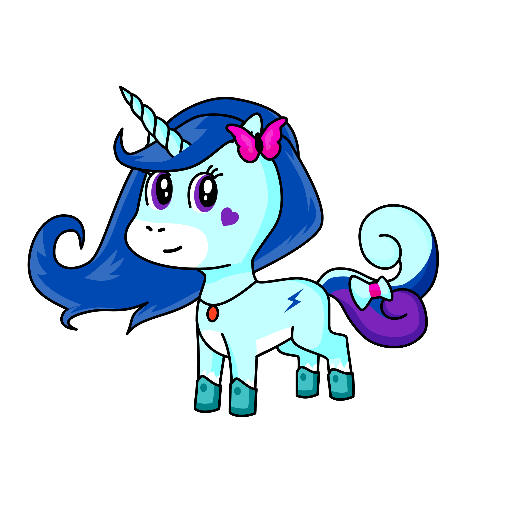 Skylar, the unicorn