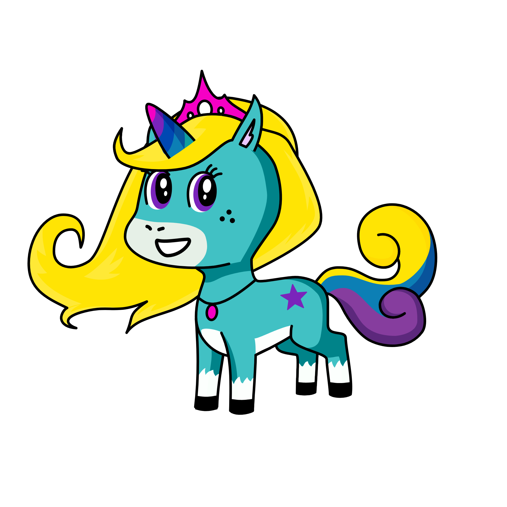 Nylen, the unicorn